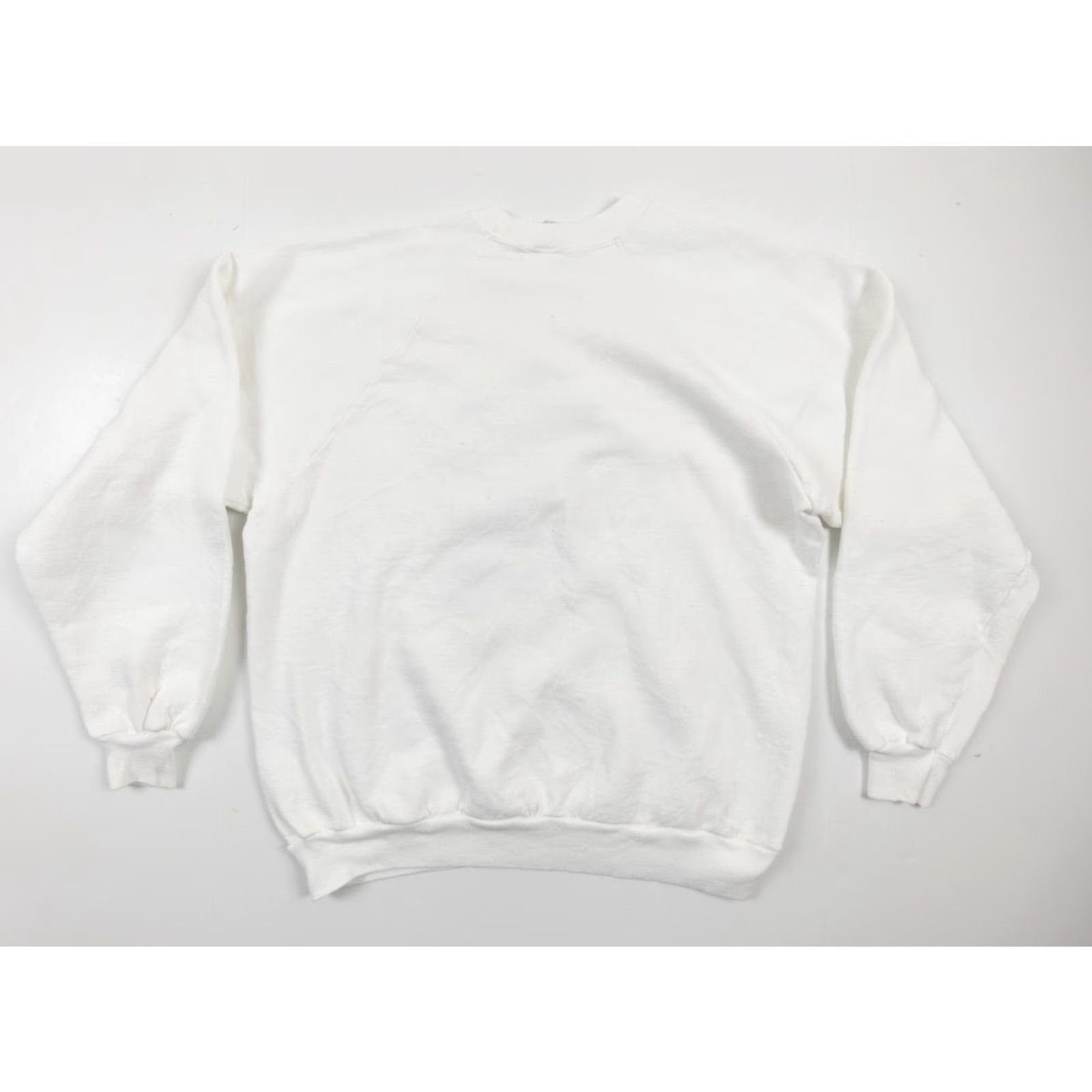 Hanes Vintage Dryden Last Chance Hockey Sweatshirt Adult XL White 90's Crew Neck VTG Size US XL / EU 56 / 4 - 5 Thumbnail