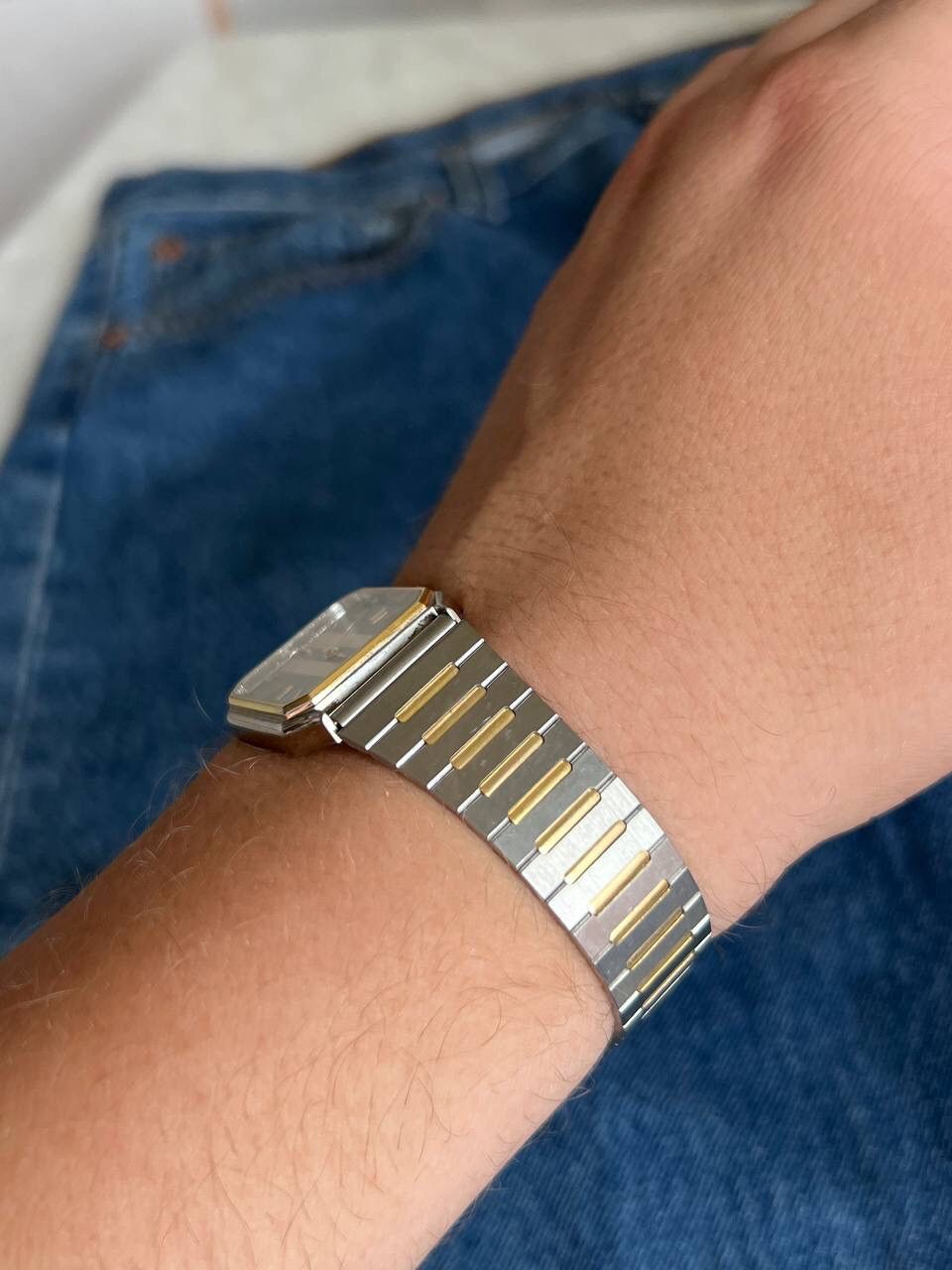 Japanese Brand × Vintage Vintage Japanese style futuristic Watch graphite tank Size ONE SIZE - 3 Thumbnail