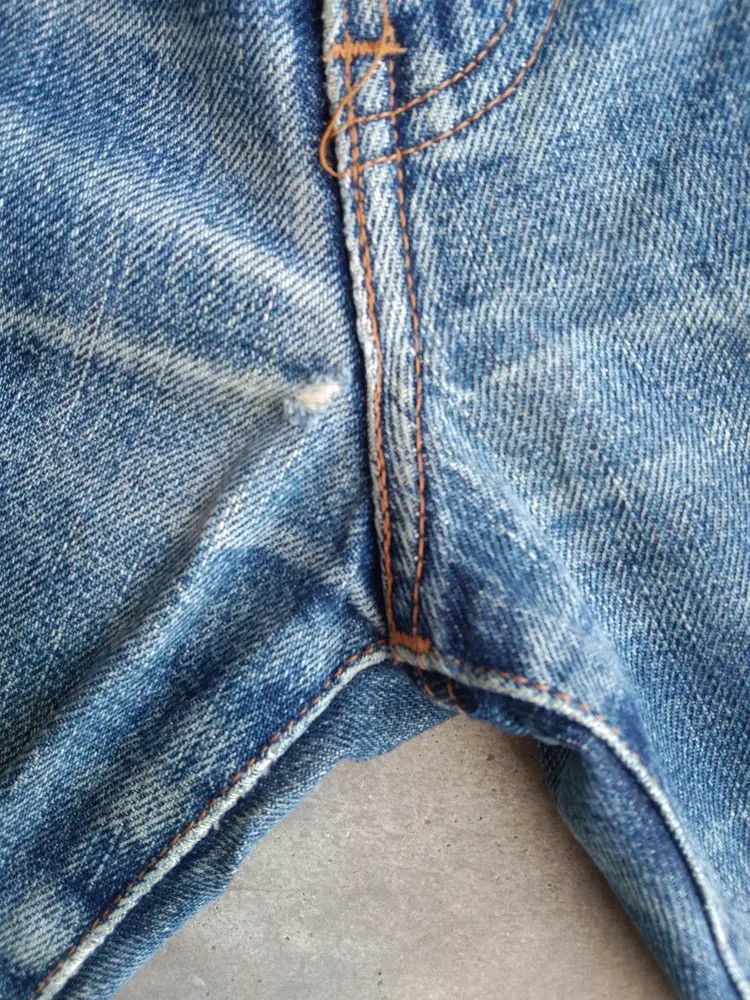 Levi's Vintage 60s LVC 502 XX Levi's Big E Japan Selvedge Redline Size US 30 / EU 46 - 9 Thumbnail