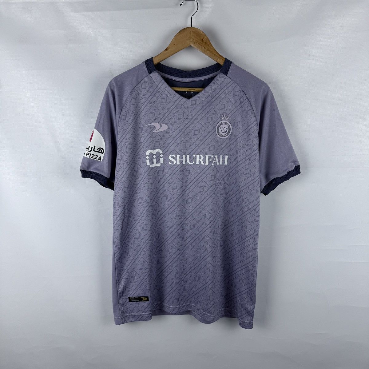 All Sport Al Nassr FC Jersey #7 Ronaldo 2022/23 Sz L Size US L / EU 52-54 / 3 - 1 Thumbnail