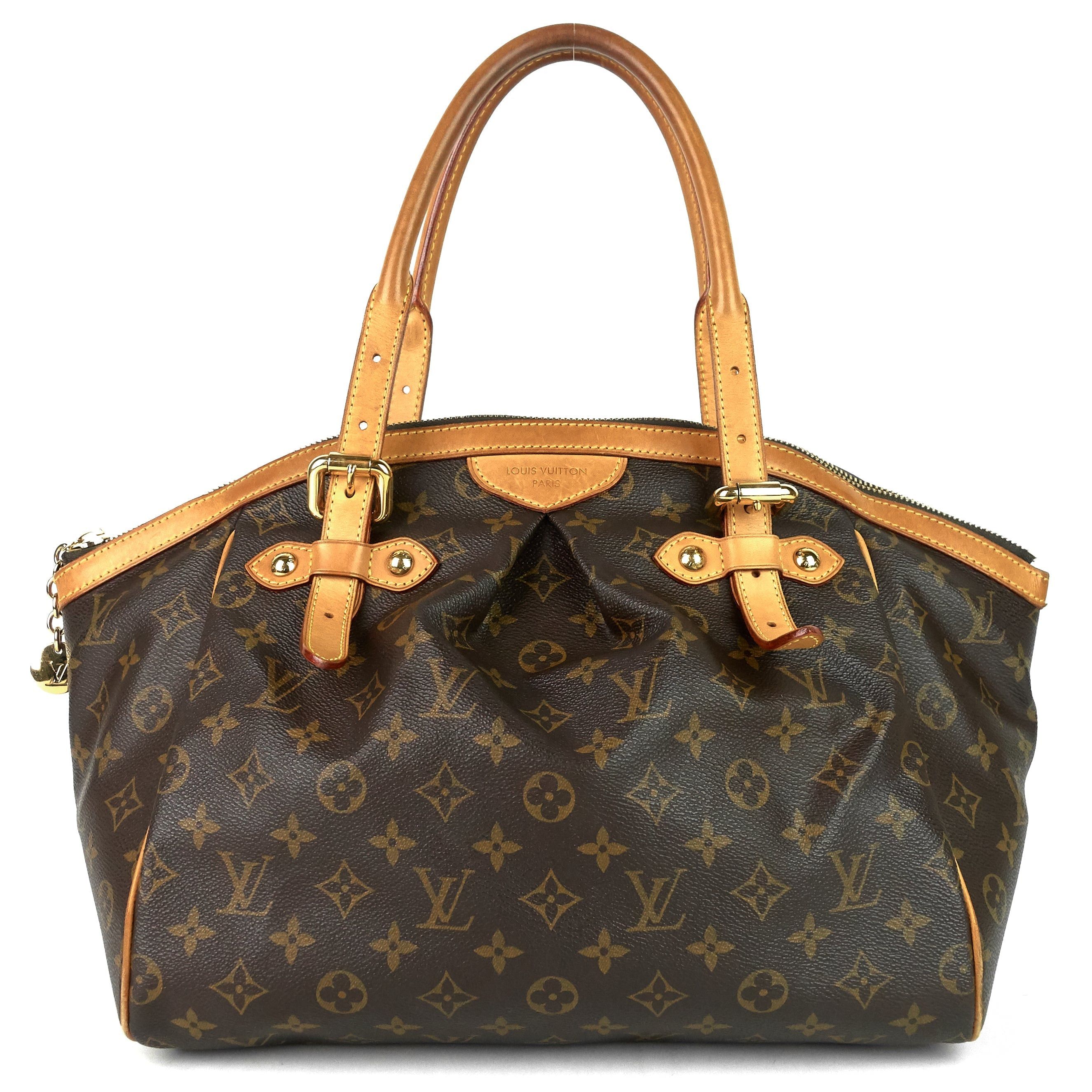 image of Louis Vuitton Tivoli Gm Monogram Canvas Bag in Brown, Women's