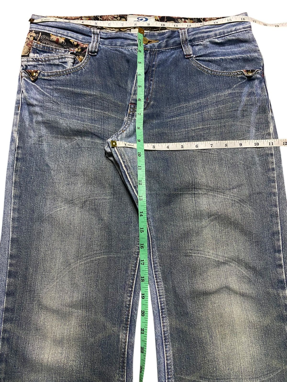 Hysteric Glamour Vintage Japanese Brand Piko Flare Denim Jeans Size US 33 - 14 Thumbnail
