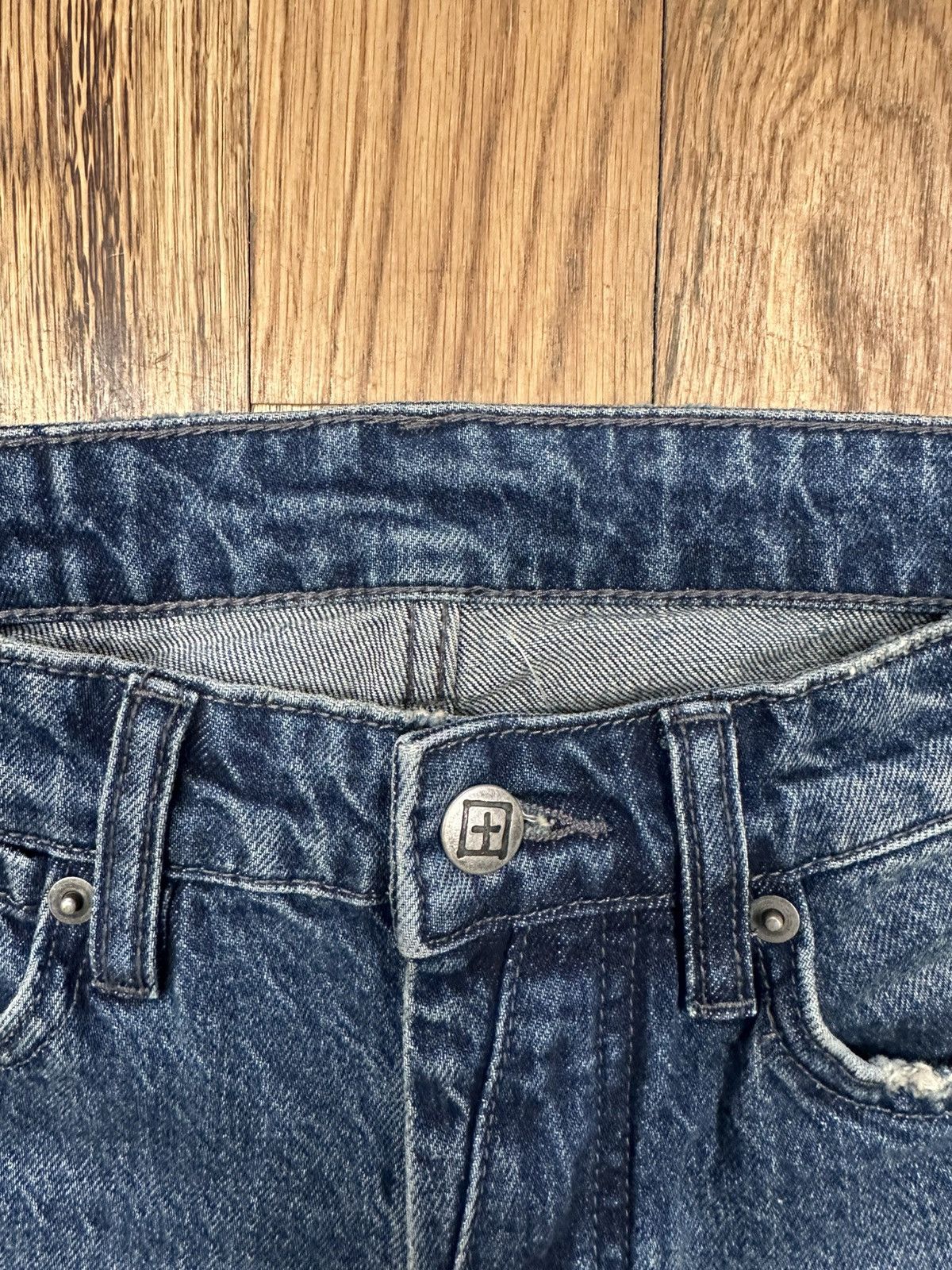 Ksubi Ksubi Plain Dark Blue Denim Jeans Size 31 Size US 31 - 3 Thumbnail