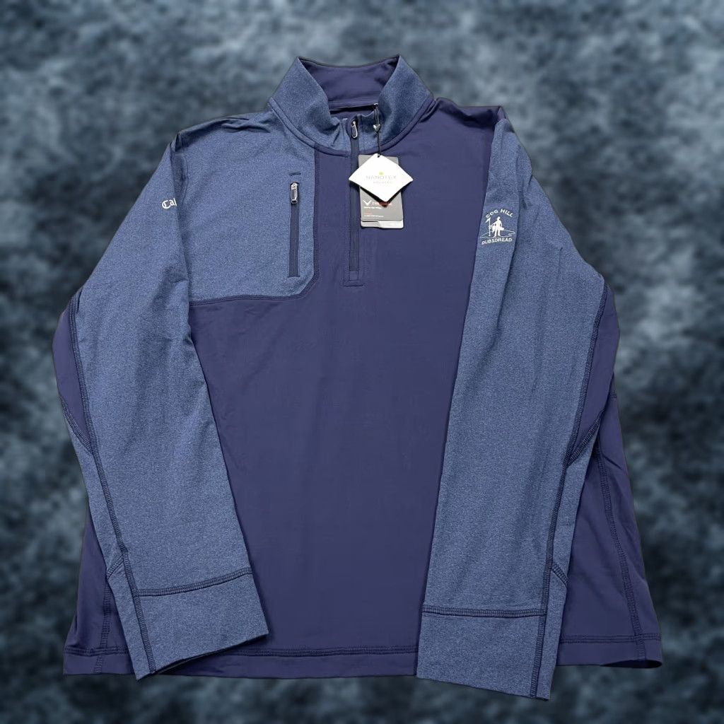 Callaway Callaway Golf Jacket Mens Large Blue 1/4 Zip Logo NWT SD Size US L / EU 52-54 / 3 - 1 Thumbnail