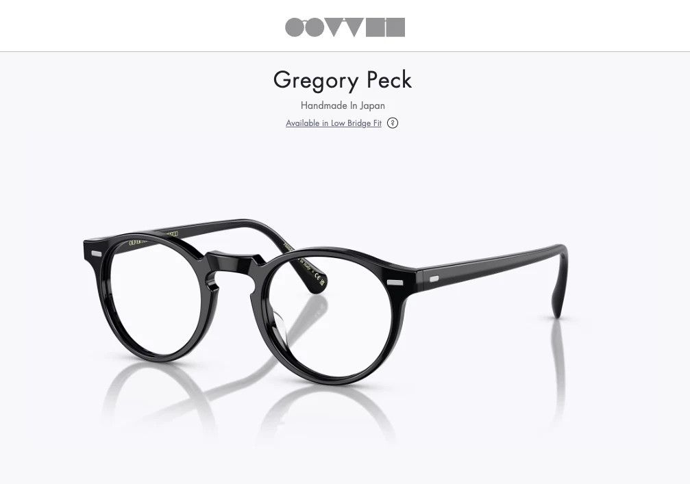 Oliver Peoples 45mm ~ Oliver Peoples GREGORY PECK OV5186 Optical Glasses Size ONE SIZE - 6 Thumbnail