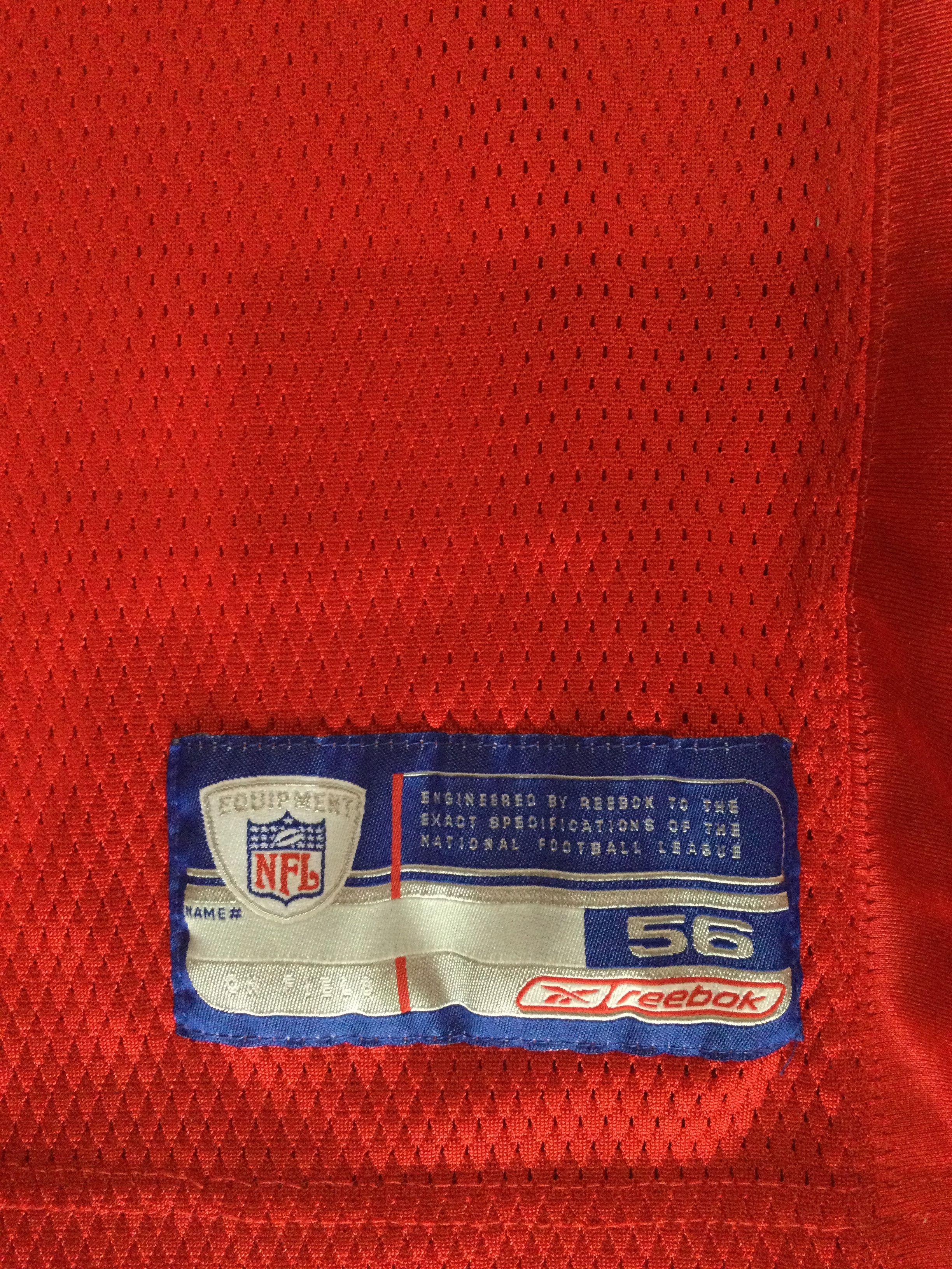 Reebok Authentic Kansas City Chiefs Priest Holmes Reebok NFL Jersey Size US XXL / EU 58 / 5 - 3 Thumbnail
