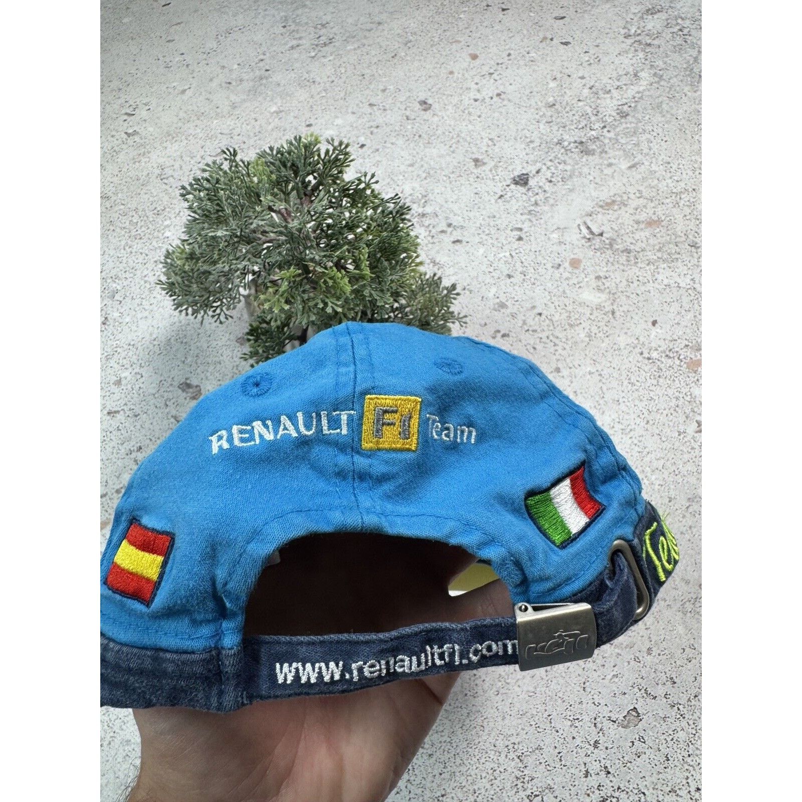 Other Vintage Team Spirit Formula Uno Renault Cap One Size Blue Size ONE SIZE - 6 Thumbnail