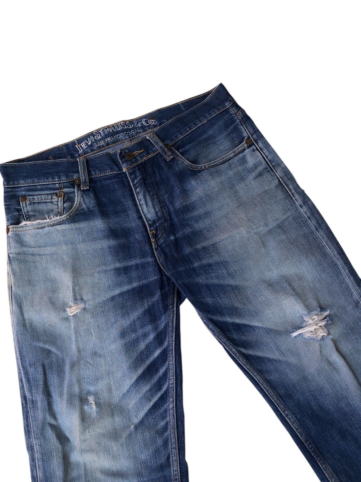Levi's Vintage Levi’s San Francisco CAL Distressed Jeans Size US 36 / EU 52 - 2 Thumbnail