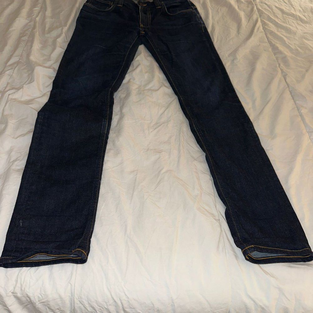 Nudie Jeans Nudie Jeans Co Dark Jeans Men's Size 32x34 Size US 32 / EU 48 - 9 Thumbnail