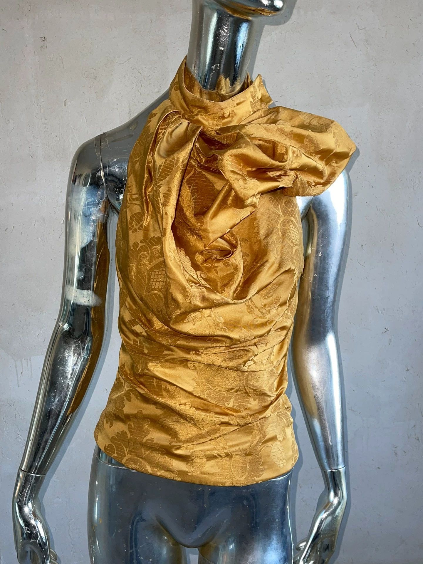 Vivienne Westwood Vivienne Westwood Golden Deformed Neck Harness Women's42 Size M / US 6-8 / IT 42-44 - 1 Thumbnail