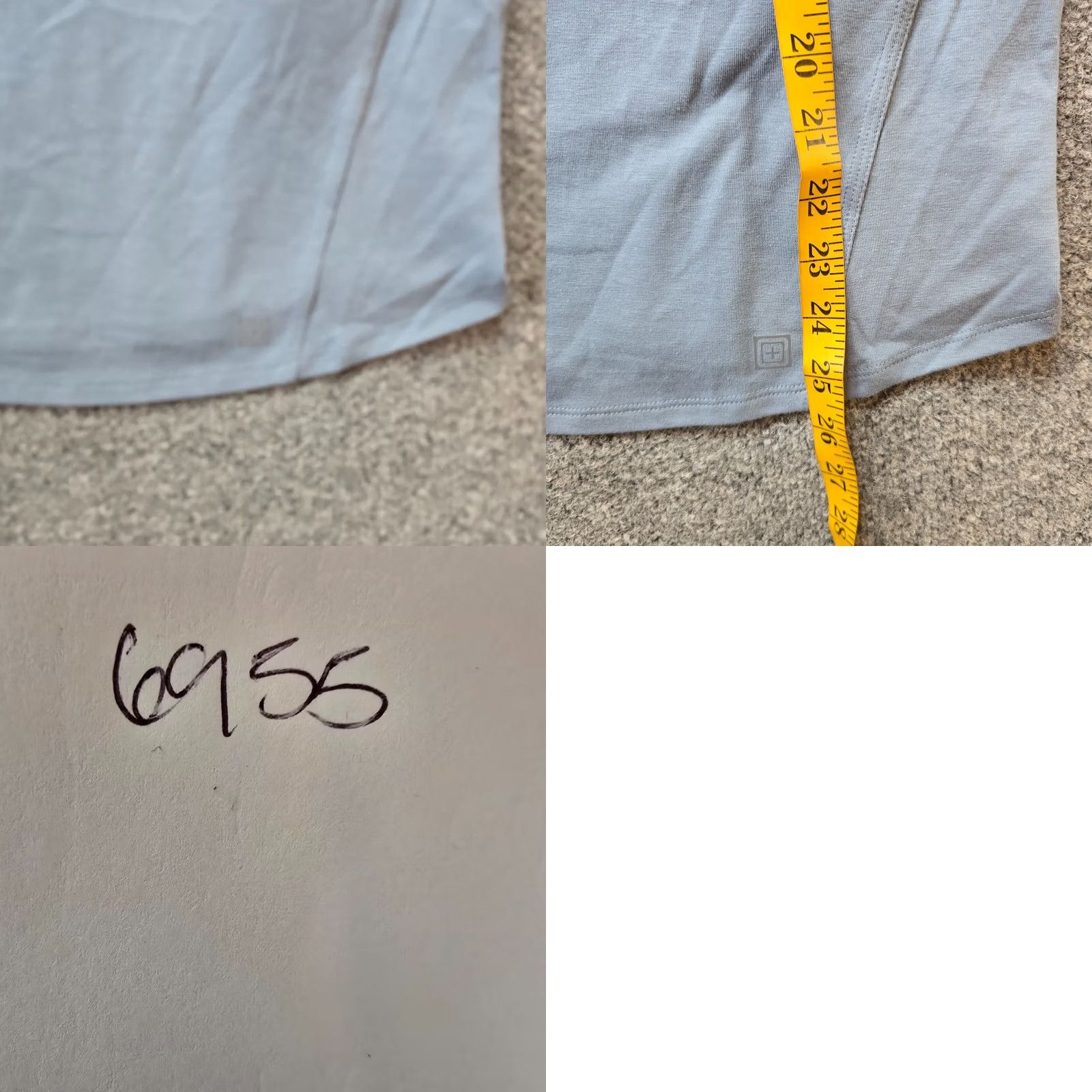 Vintage 5.11 Tactical Tank Top Womens Size Medium Gray Blue Holly Racerback Sleeveless Pullover Athletic Casual Shirt Size M / US 6-8 / IT 42-44 - 8 Thumbnail