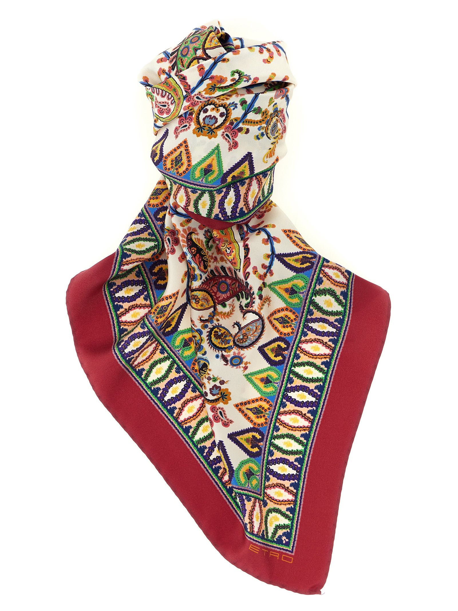Etro Floral Paisley scarf Size ONE SIZE - 1 Thumbnail