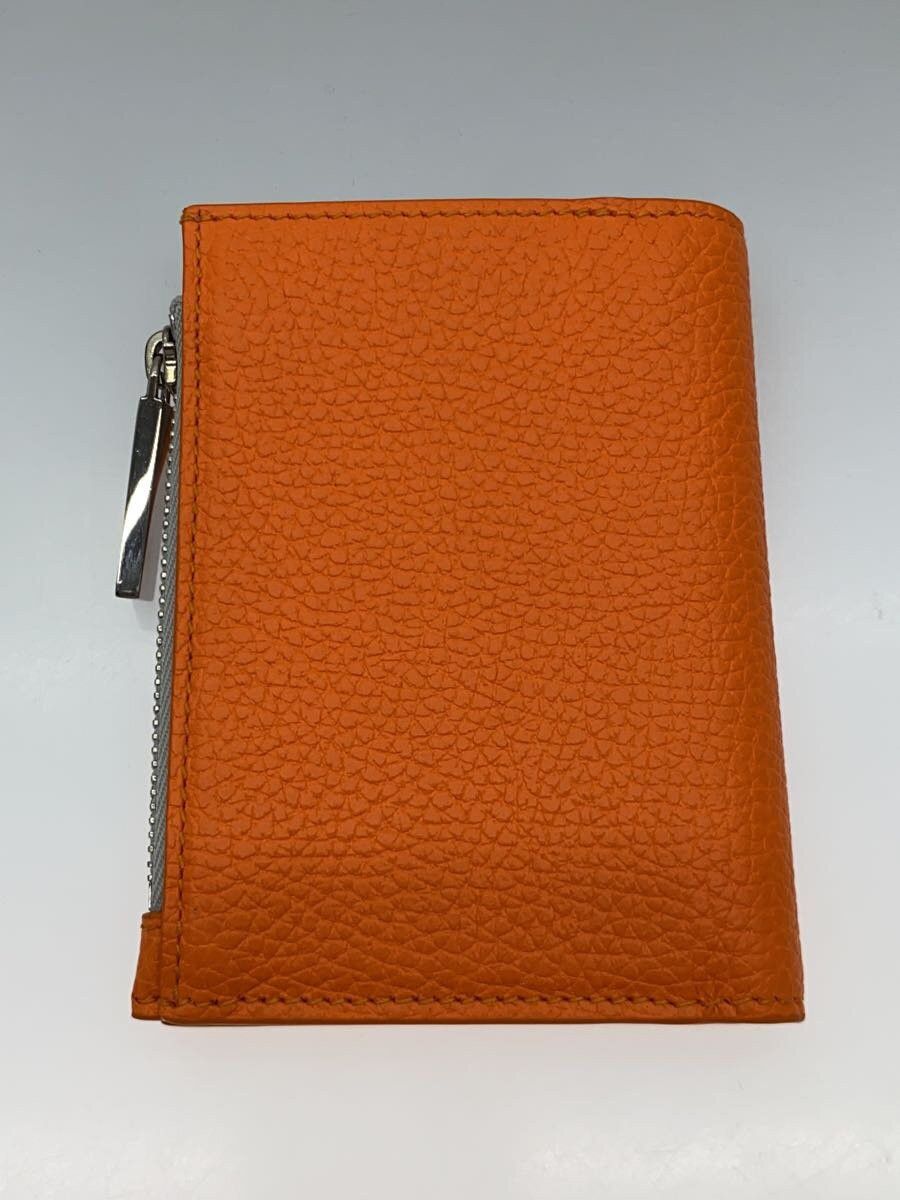 Gucci Gucci Leather Coin Wallet Orange White Interior Size ONE SIZE - 2 Thumbnail