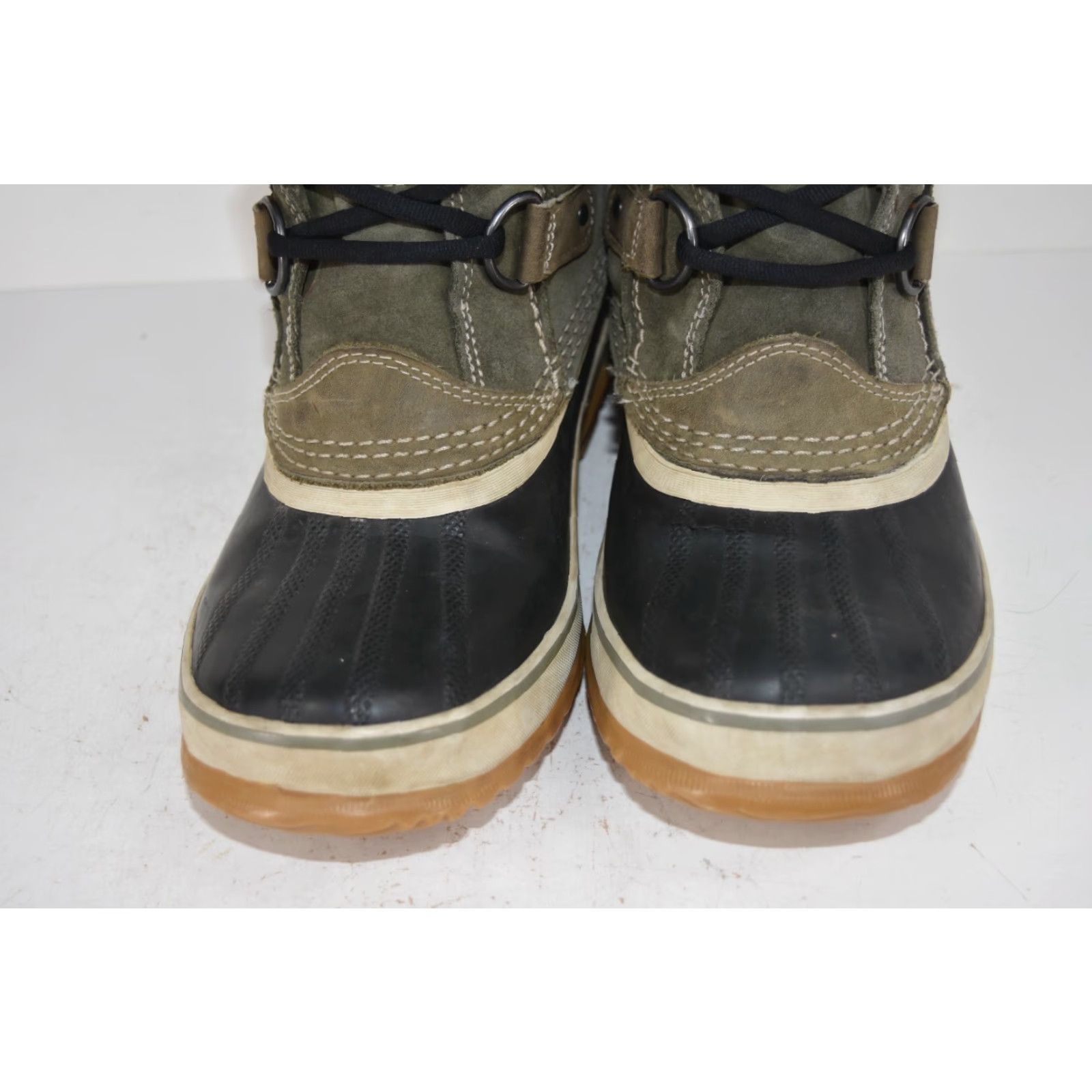 SOREL Sorel Joan Of Arctic Waterproof Faux Fur Snow Boots 7 Green/Black NL1540-383 Boots Women Size US 5 / IT 35 - 4 Thumbnail