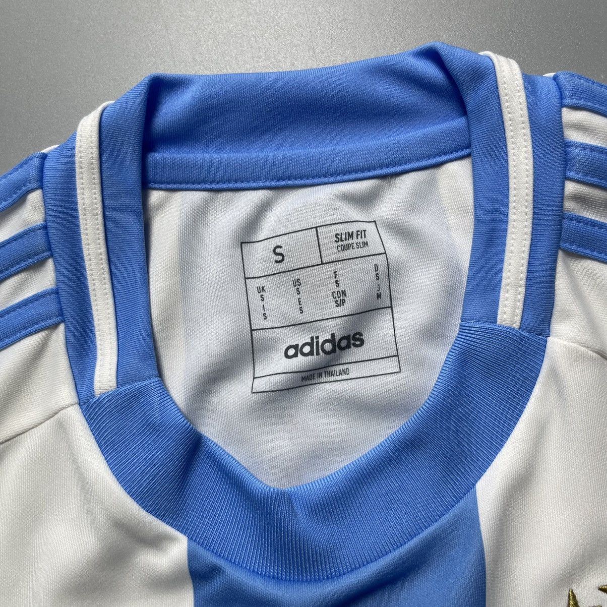 Adidas ARGENTINA ADIDAS 2024 FOOTBALL HOME JERSEY #14 MAC ALLISTER Size US S / EU 44-46 / 1 - 5 Thumbnail