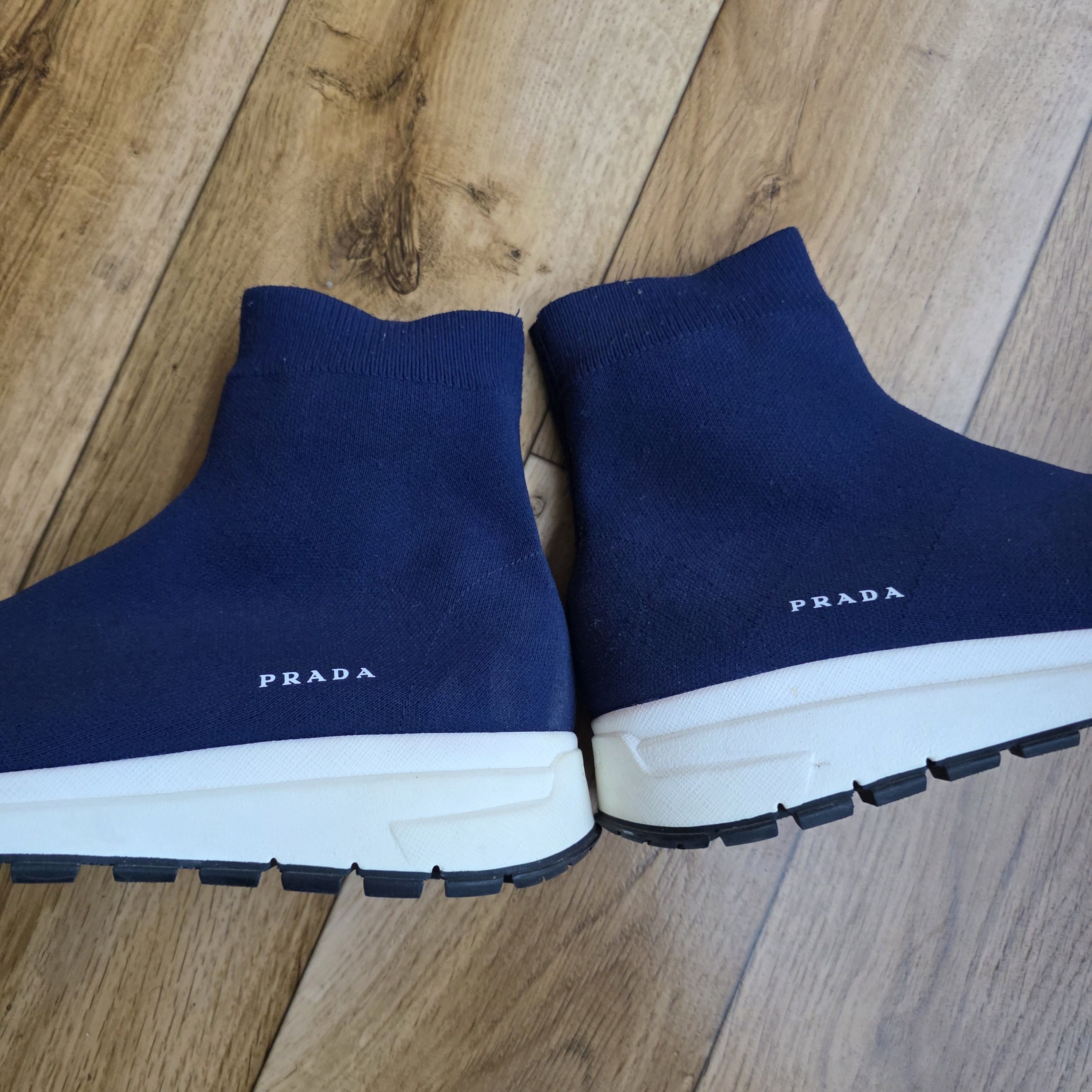 Prada PRADA SOCK ANKLE SNEAKERS Size US 8 / EU 41 - 12 Thumbnail