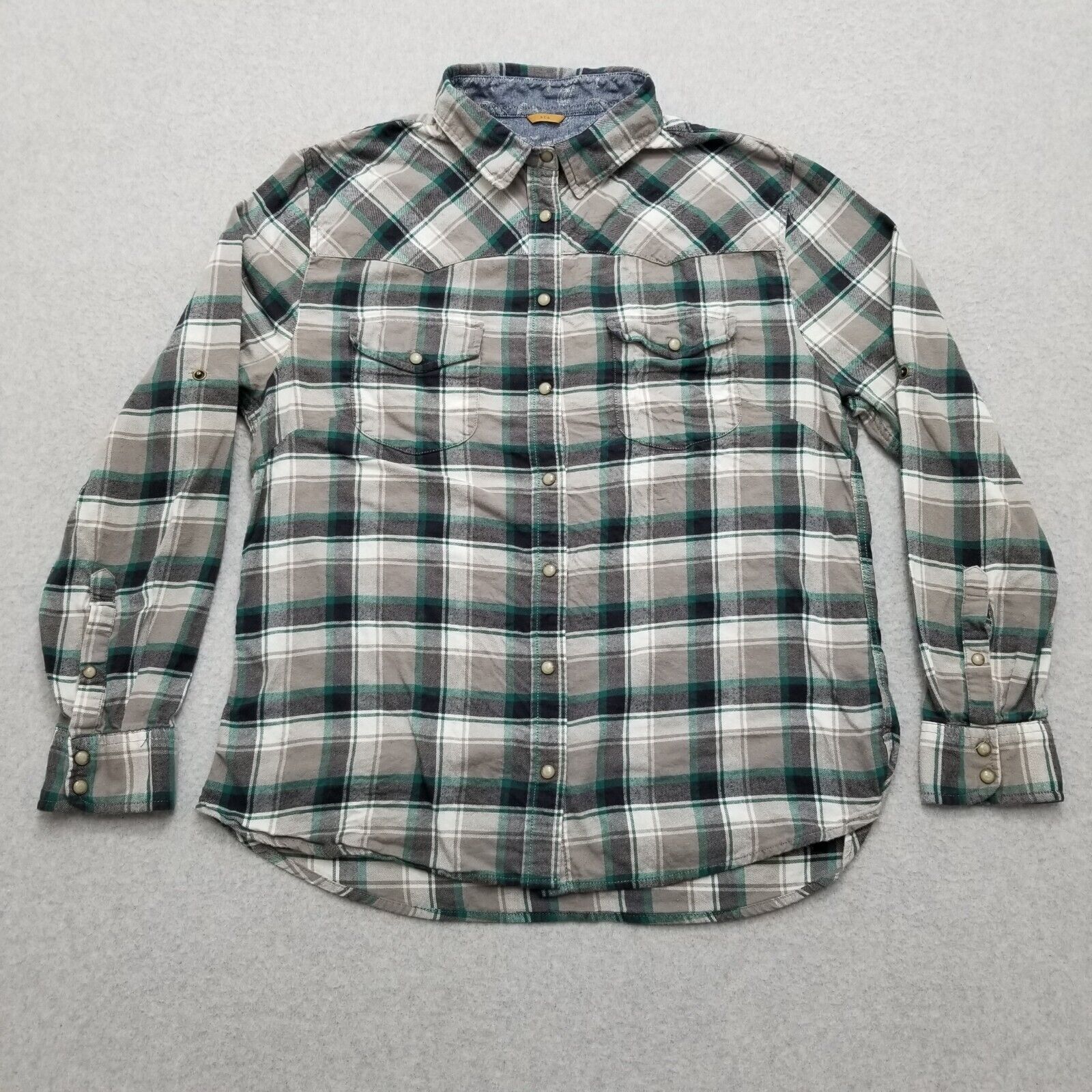 Other Jachs Girlfriend Shirt Womens Large Plaid Button Up Flannel Size US L / EU 52-54 / 3 - 1 Thumbnail
