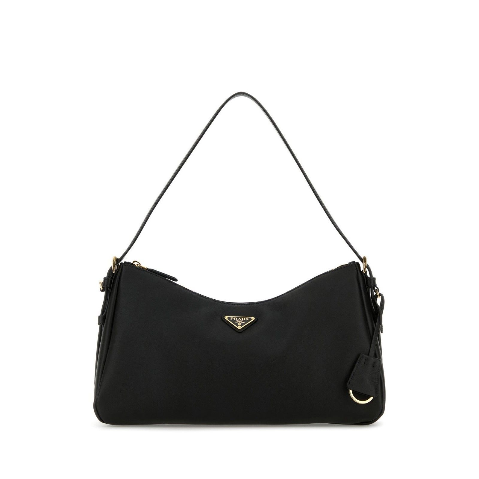 Prada PRADA Iconic Black Leather Shoulder Bag New & Authentic Size ONE SIZE - 1 Thumbnail