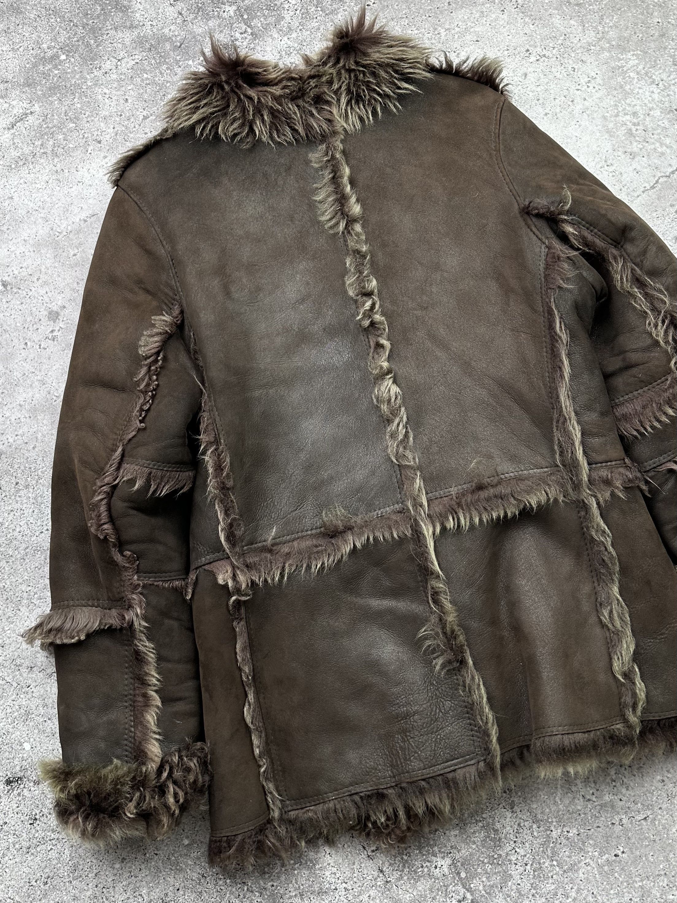 Japanese Brand Vintage Real Sheepskin Coat C267(V97) Size M / US 6-8 / IT 42-44 - 6 Thumbnail