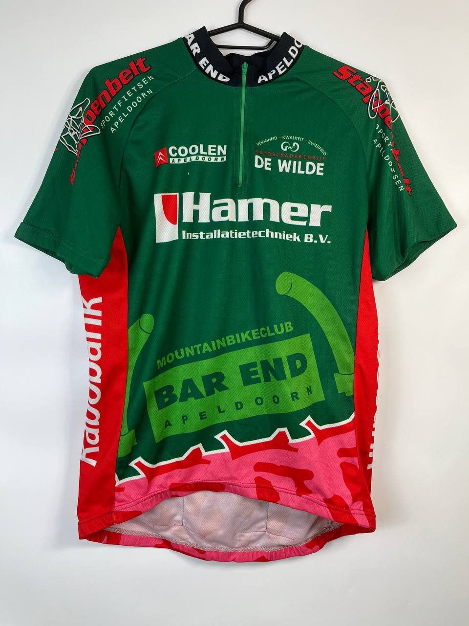 Gear for Sports BAR END APELDOORN MTB CYCLING JERSEY GREEN RED SHIRT SIZE L Size US L / EU 52-54 / 3 - 1 Thumbnail