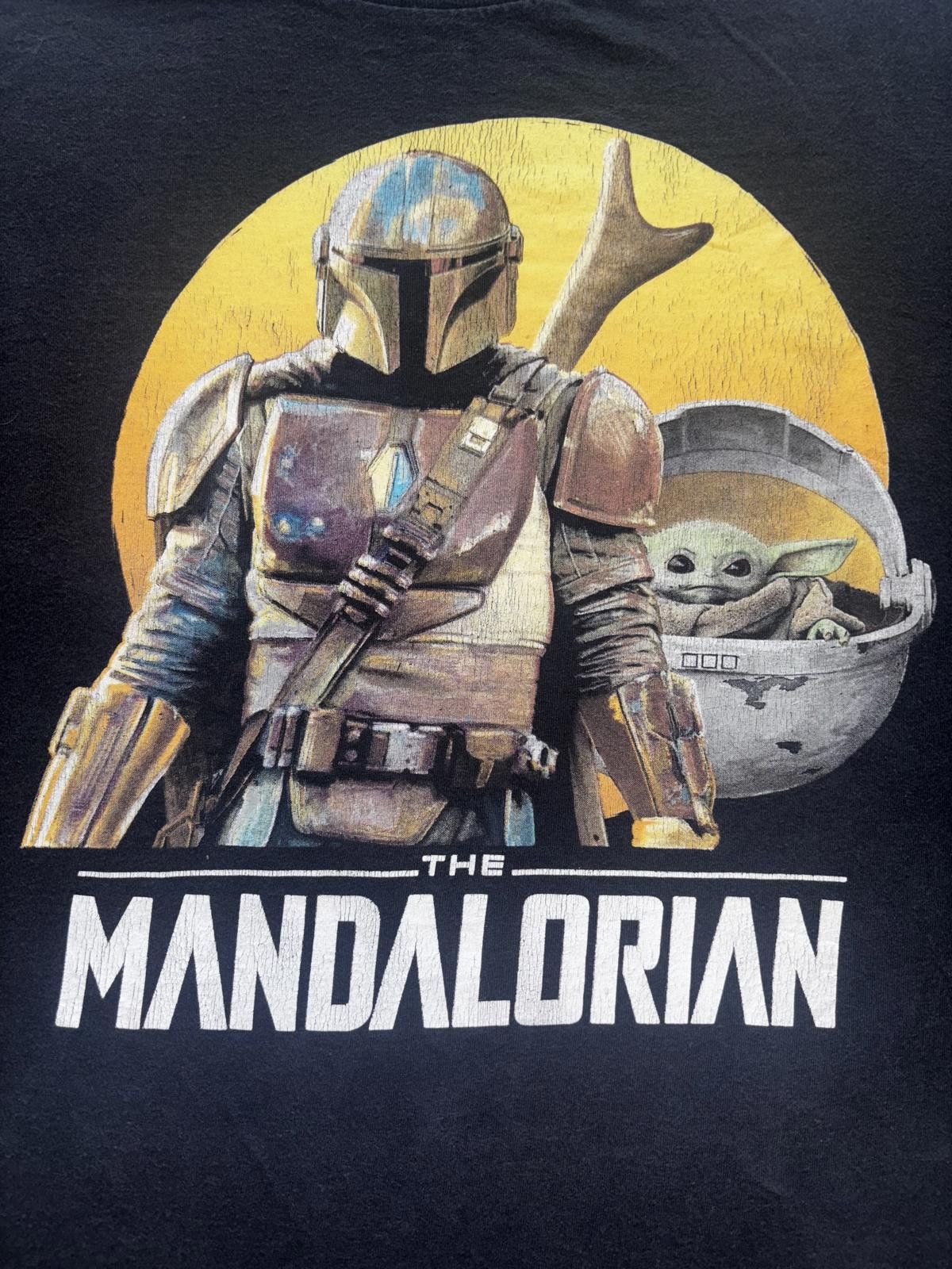 Designer Star Wars The Mandalorian T-Shirt XL Black Size US XL / EU 56 / 4 - 2 Thumbnail