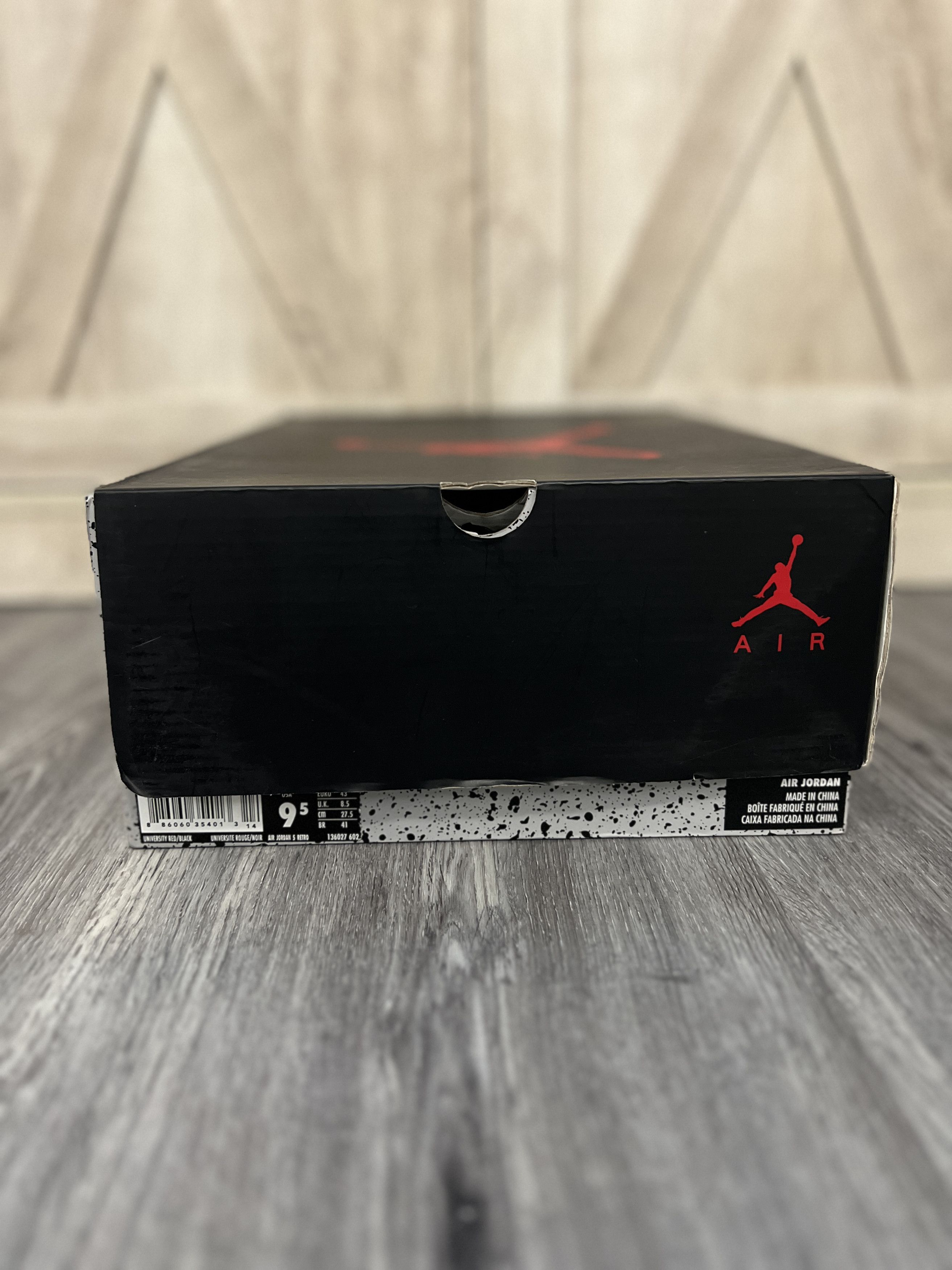 Jordan Brand Jordan 5 Retro Red Suede Size US 9.5 / EU 42-43 - 7 Thumbnail