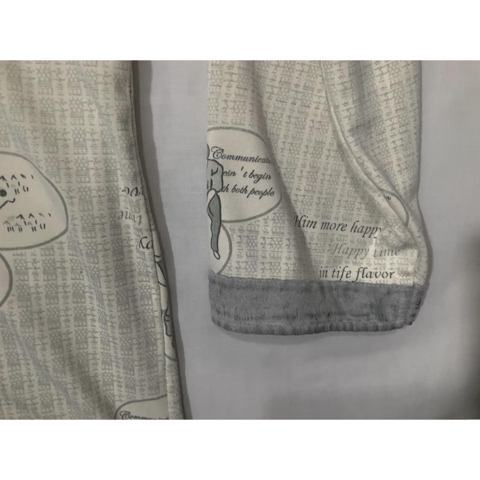 Vintage SHEYCHENKO Pajama Top Mens 2XL Beige Golf Print Button Front Long Sleeve Lounge Size US XXL / EU 58 / 5 - 6 Thumbnail