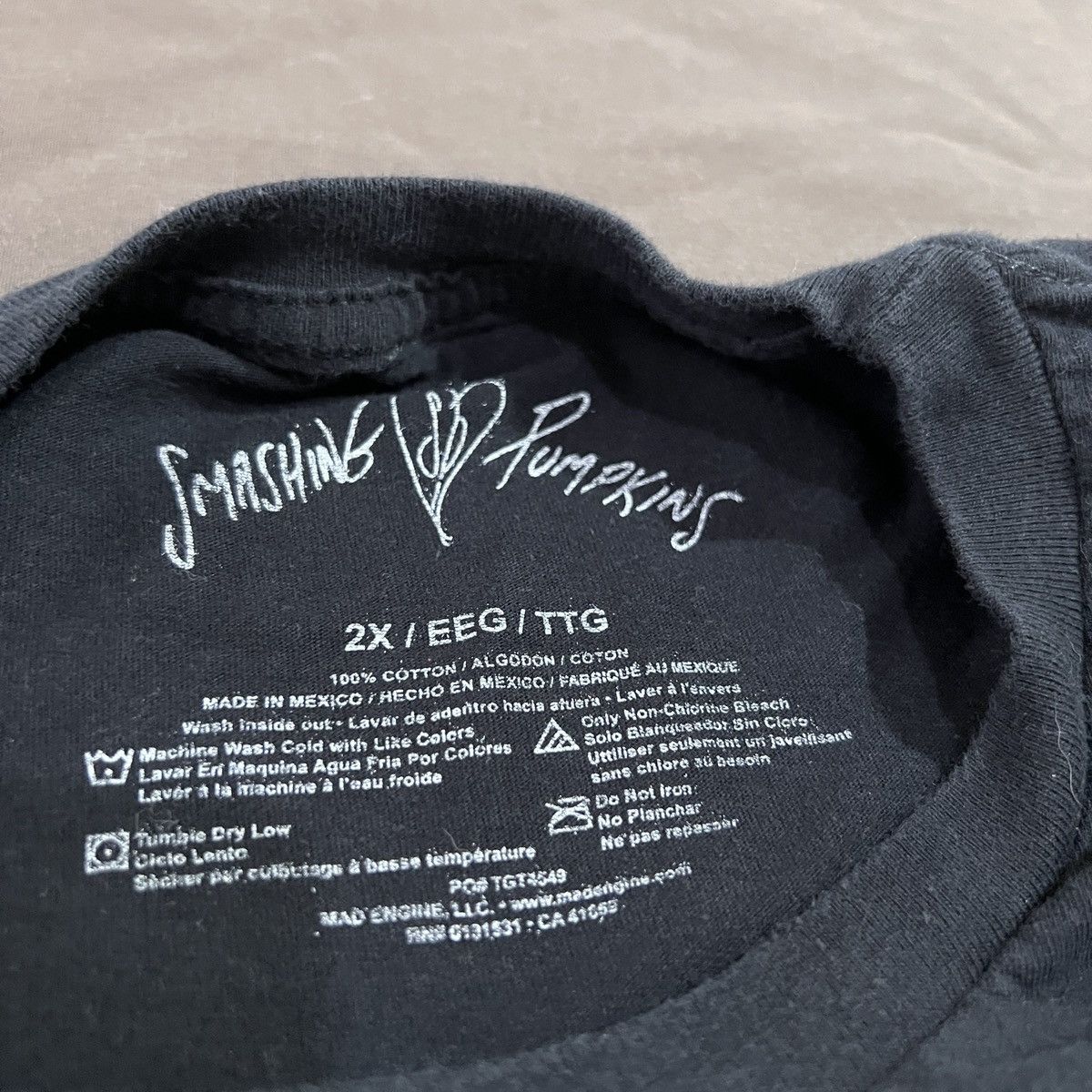 Band Tees The Smashing Pumpkins Promo Tee 2XL grunge Size US XXL / EU 58 / 5 - 5 Thumbnail
