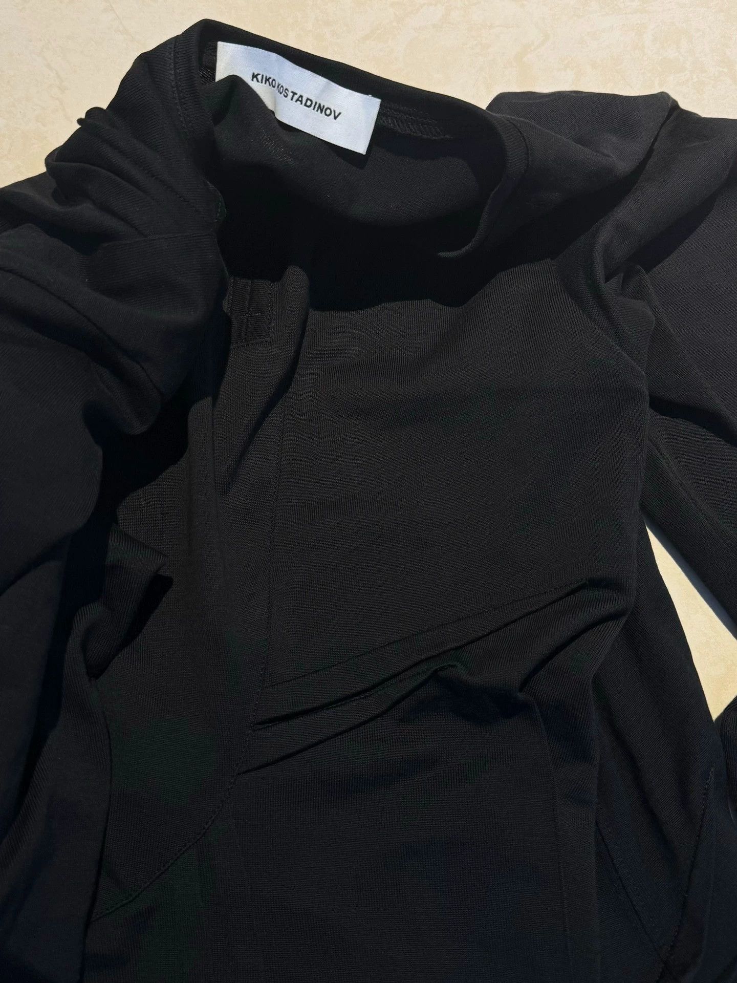 Kiko Kostadinov Kiko Kostadinov 21 Twisted Waist Deconstructed Black LS Size US S / EU 44-46 / 1 - 2 Thumbnail
