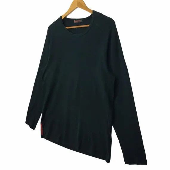 Prada Vtg PRADA LINEA ROSSA Made in Italy Long Sleeve Tee Shirt Size L / US 10 / IT 46 - 5 Thumbnail