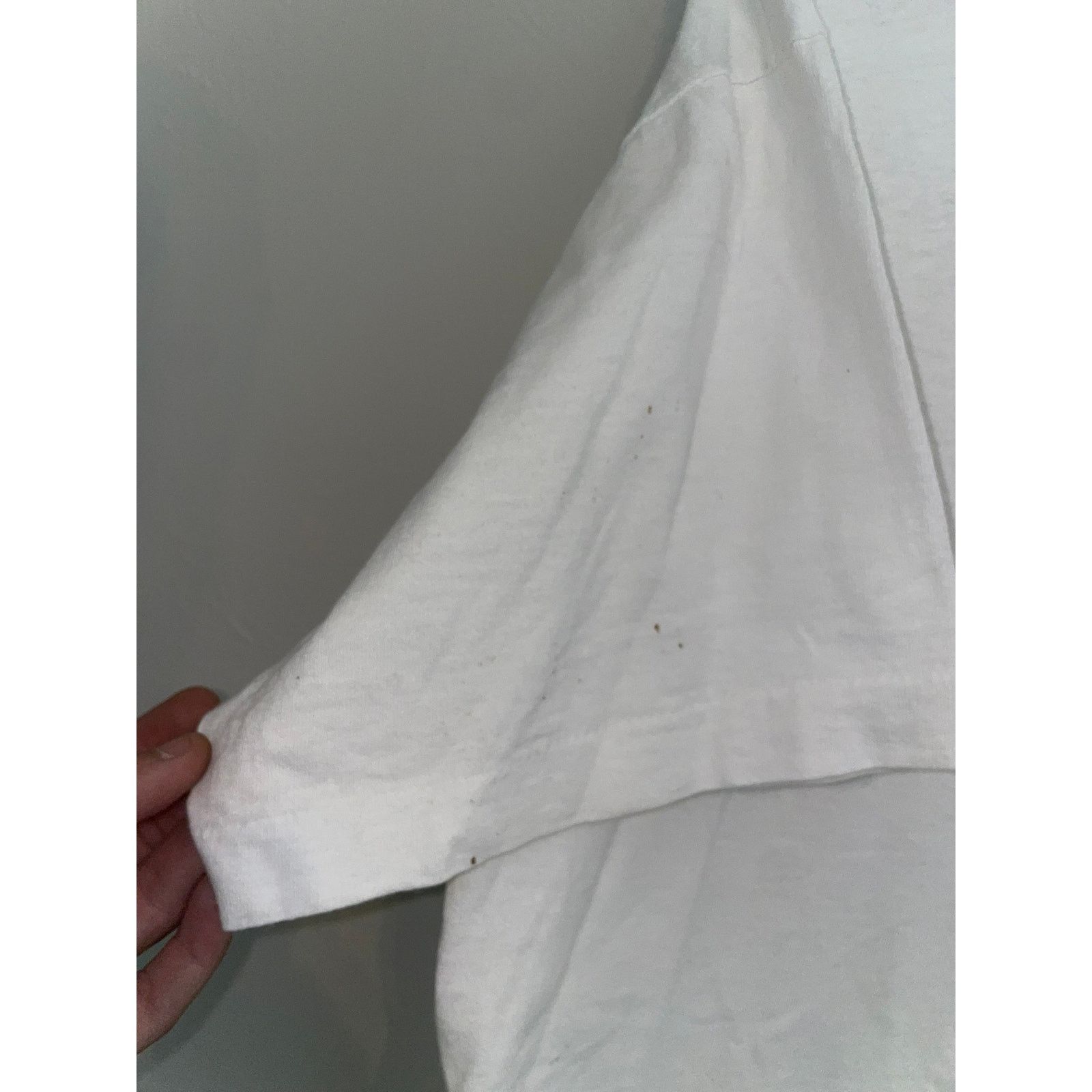 Vintage Vintage Johnny Reno Shirt Musician Music White Tee XL 90s Size US XL / EU 56 / 4 - 7 Thumbnail