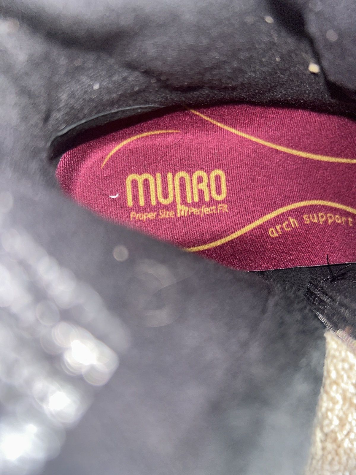 Murano Munro Black Leather Combat Boots – Size 8.5M – Arch Support Size US 8.5 / IT 38.5 - 5 Thumbnail