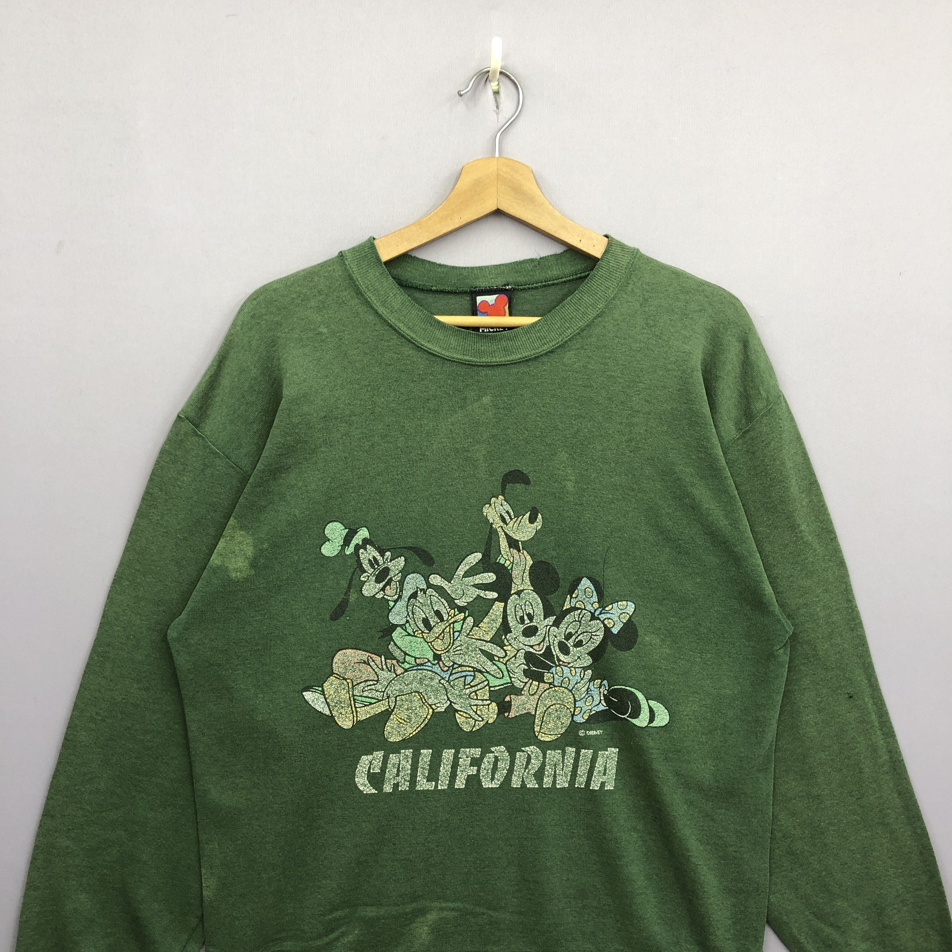 Cartoon Network Vintage Mickey Mouse Sweater Baby Mickey Sweatshirt Size US M / EU 48-50 / 2 - 2 Thumbnail