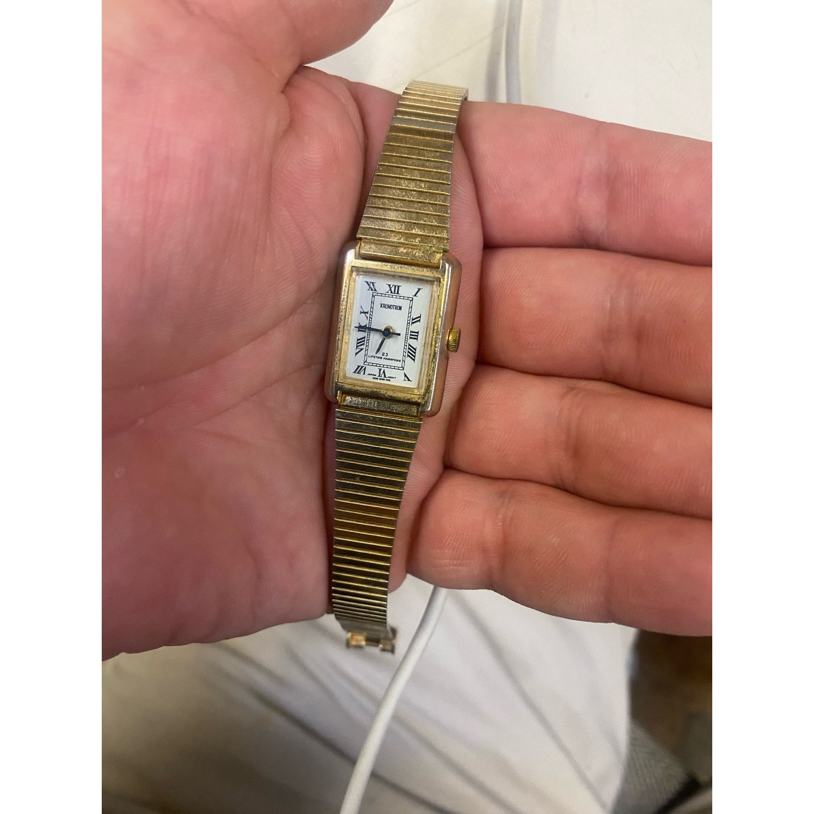 Akris Kronton Gold Tone Automatic Women’s Watch! Size ONE SIZE - 3 Thumbnail