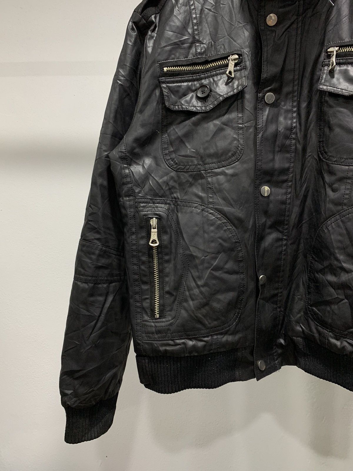 Other Gatsby Grunge Punk Leather Jacket 90s Size US M / EU 48-50 / 2 - 4 Thumbnail