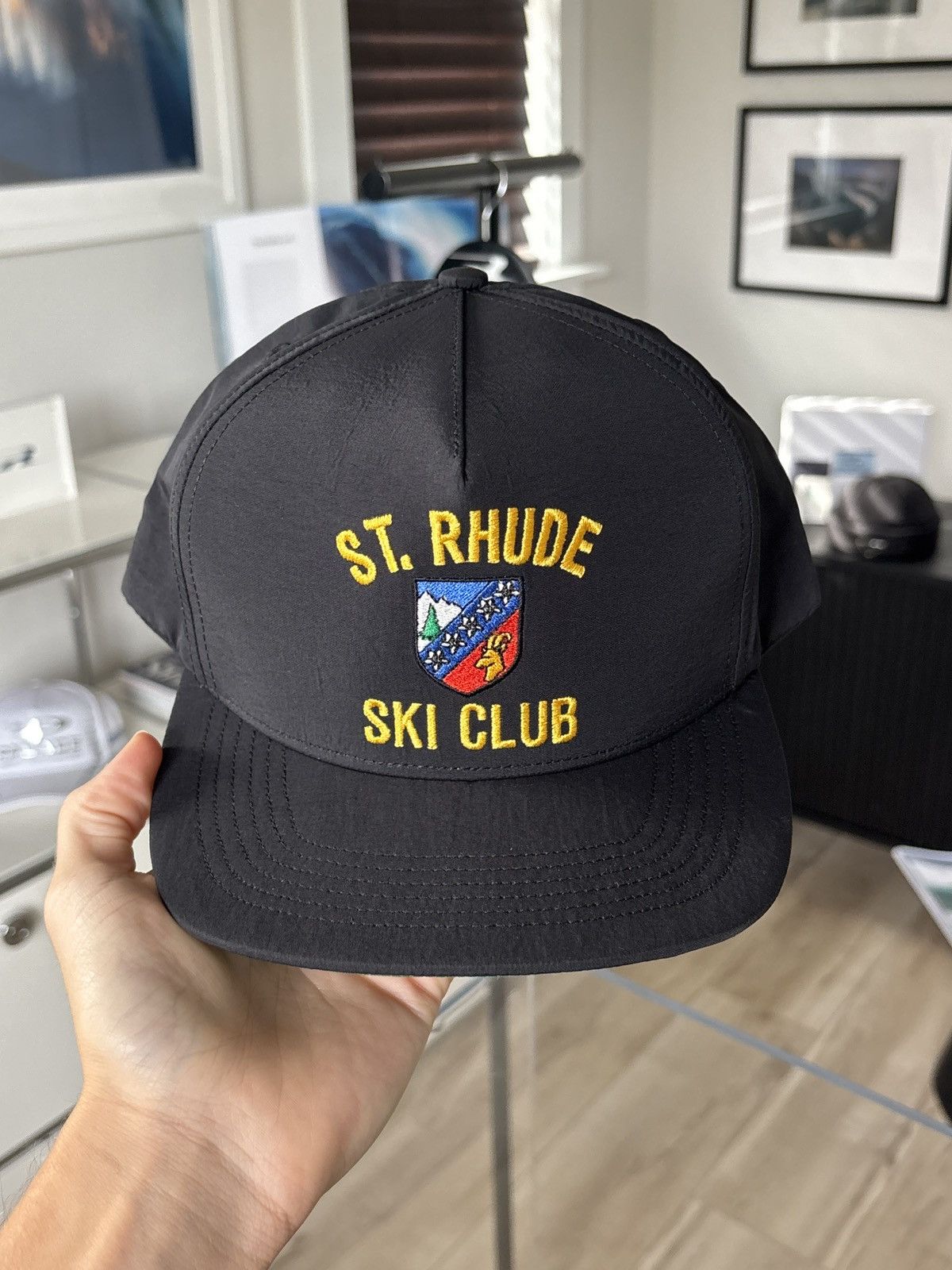 Rhude 🎿 RHUDE | SKI CLUB LOGO HAT Size ONE SIZE - 6 Thumbnail