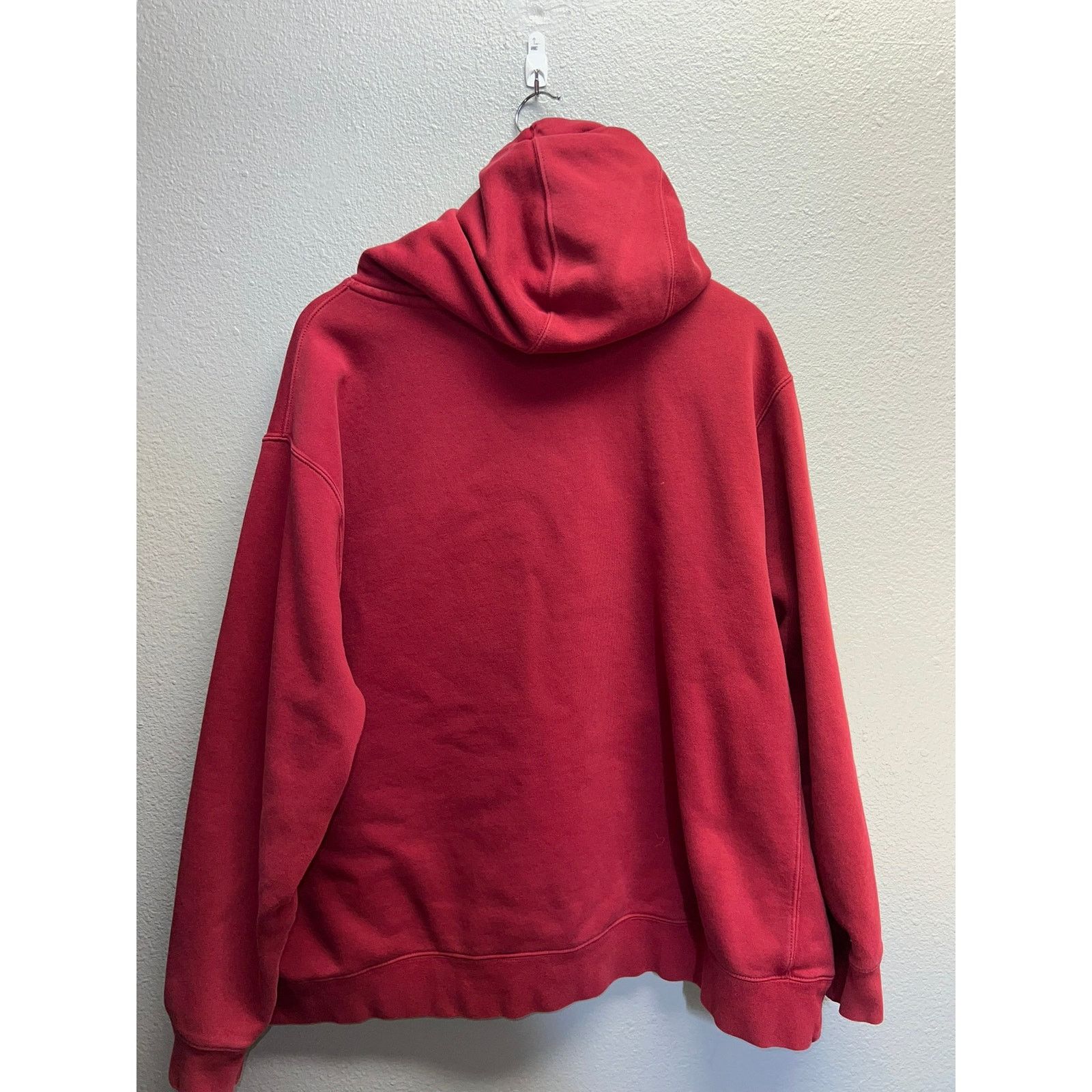 Nike Nike Red Hoodie Kangaroo Pocket Pullover Dark Red Stained 3X Size US XXL / EU 58 / 5 - 7 Thumbnail