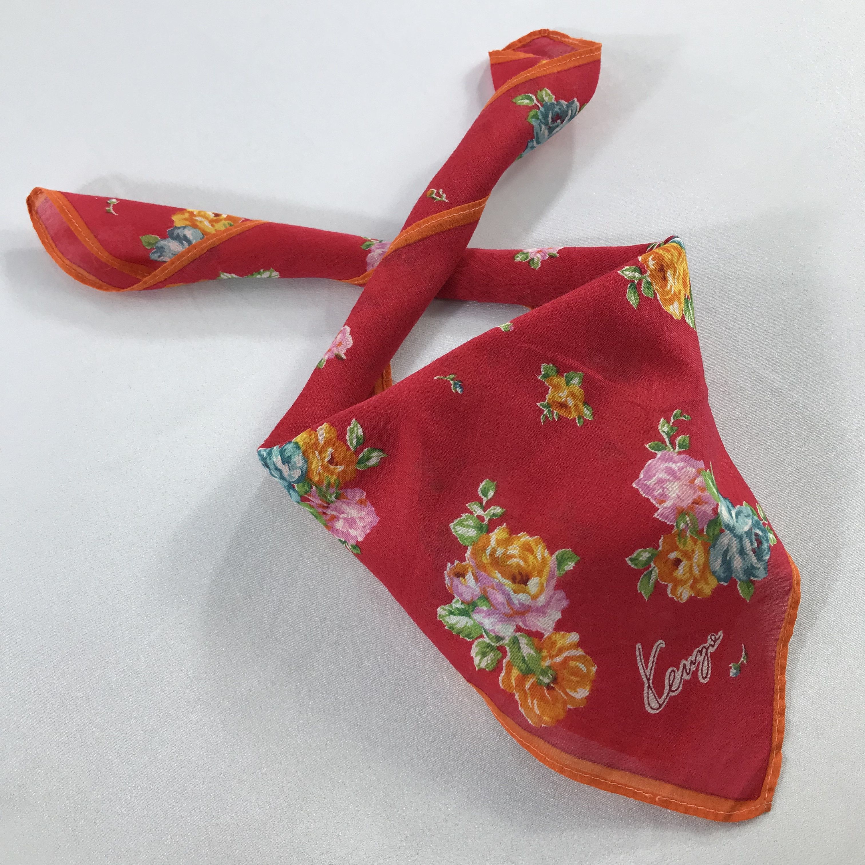 Kenzo Kenzo Bandana / Handkerchief / Neckerchief - S2535 Size ONE SIZE - 4 Thumbnail