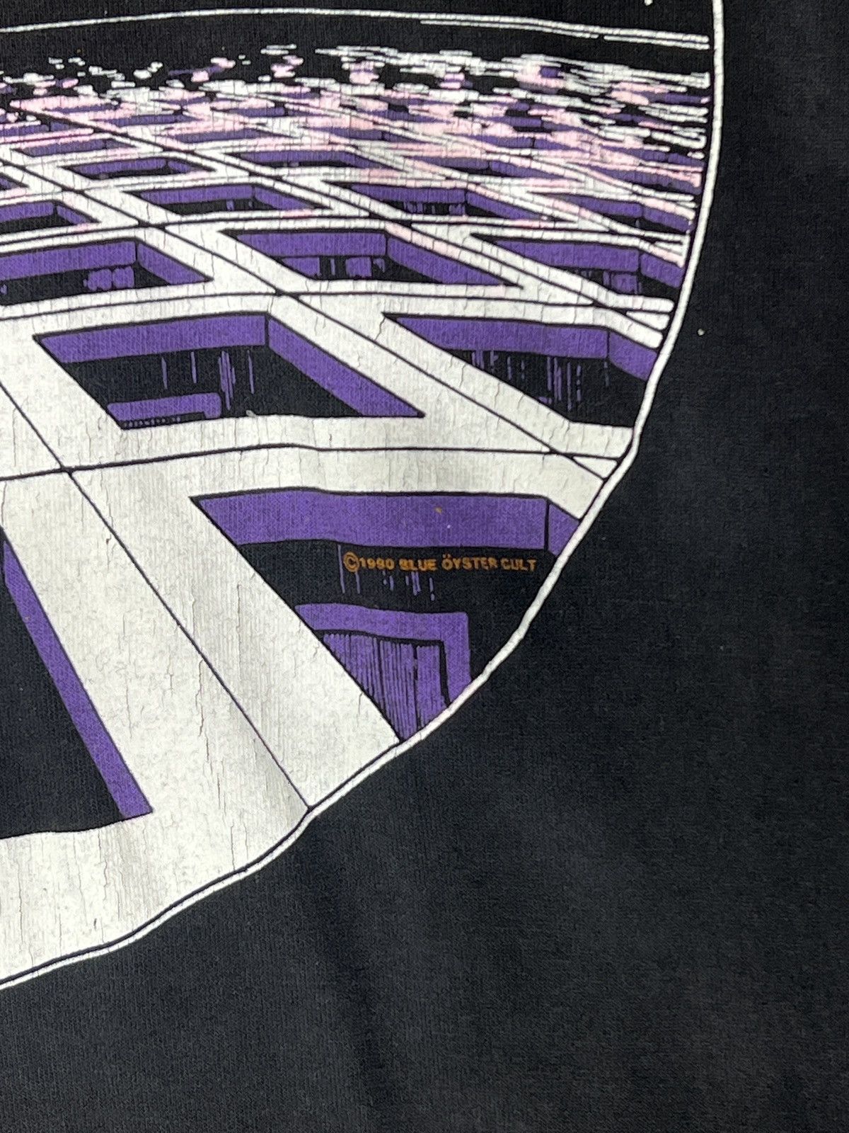 Vintage Vintage 1984 Blue Oyster Cult Band Tee Large Size US L / EU 52-54 / 3 - 6 Thumbnail