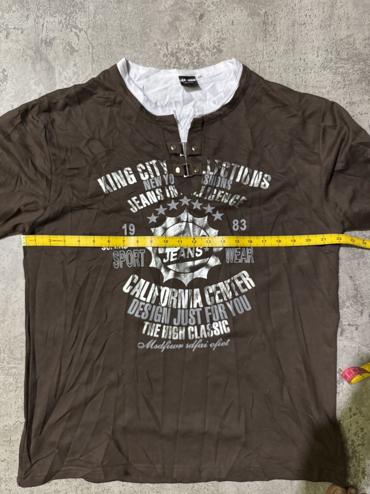 Hysteric Glamour Y2k Alonso double layer Ifsixwasnine style longsleeve Size US L / EU 52-54 / 3 - 8 Thumbnail