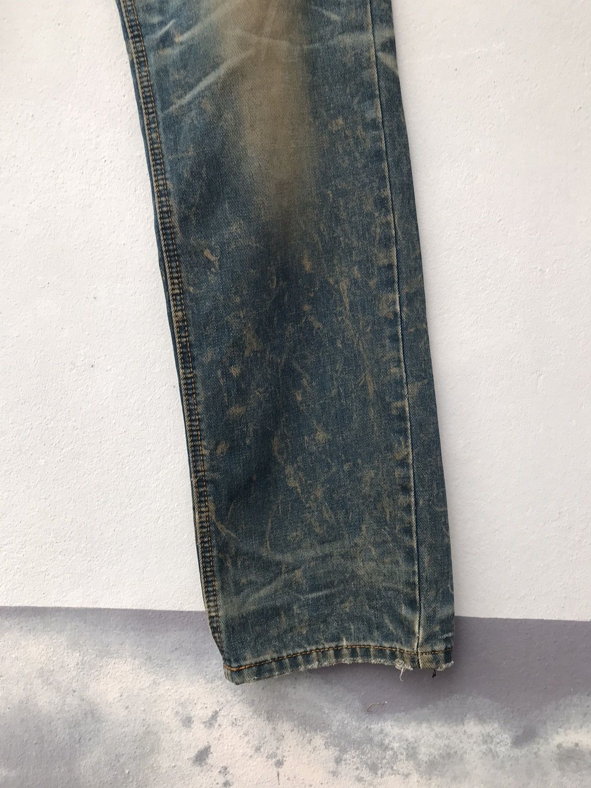 Vintage Vintage P.Turn Distressed Denim Size US 34 / EU 50 - 3 Thumbnail
