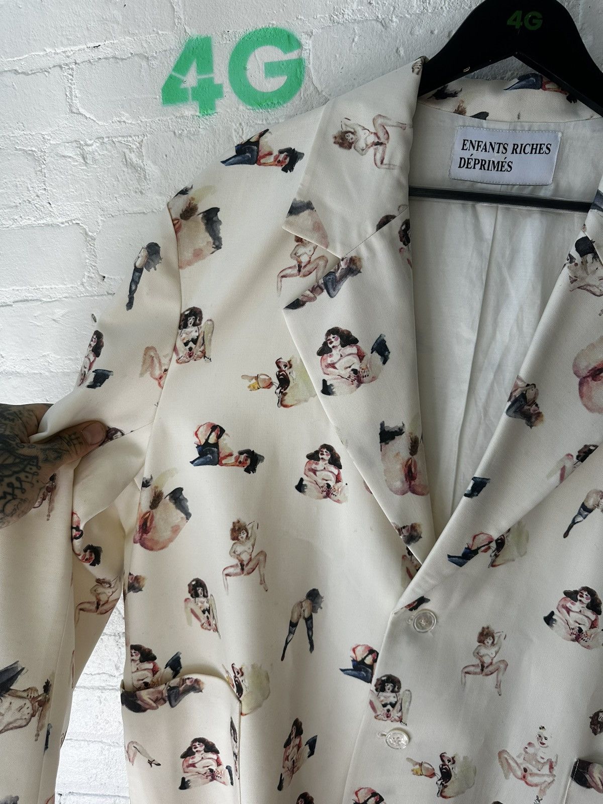Enfants Riches Deprimes ERD 1/1 PORN SEX PERVERT FUCK JACKET!!!!! Size US L / EU 52-54 / 3 - 7 Thumbnail