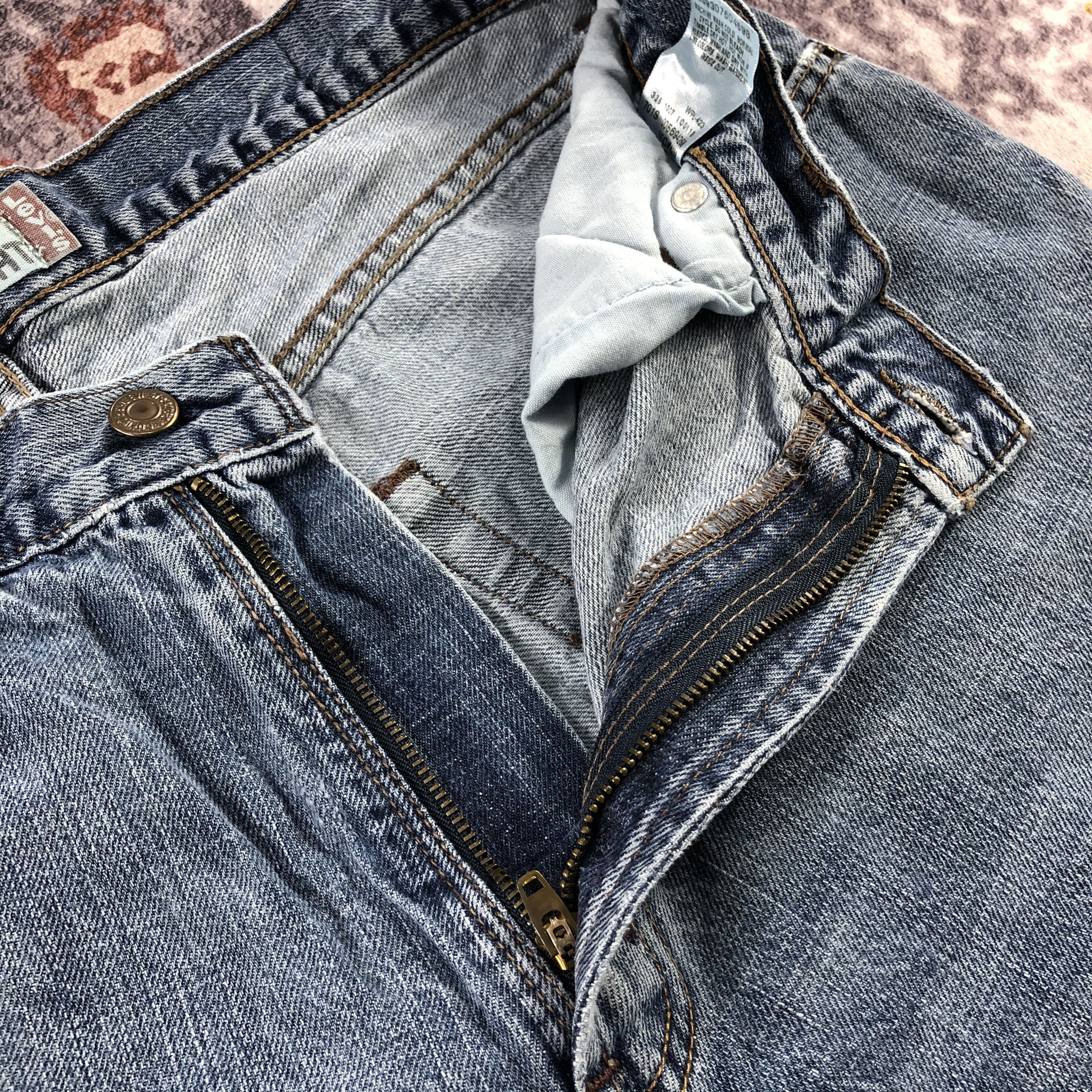 Levi's × Vintage Vintage Blue Wash Levis 569 Jeans-JM3143 Size US 34 / EU 50 - 10 Thumbnail