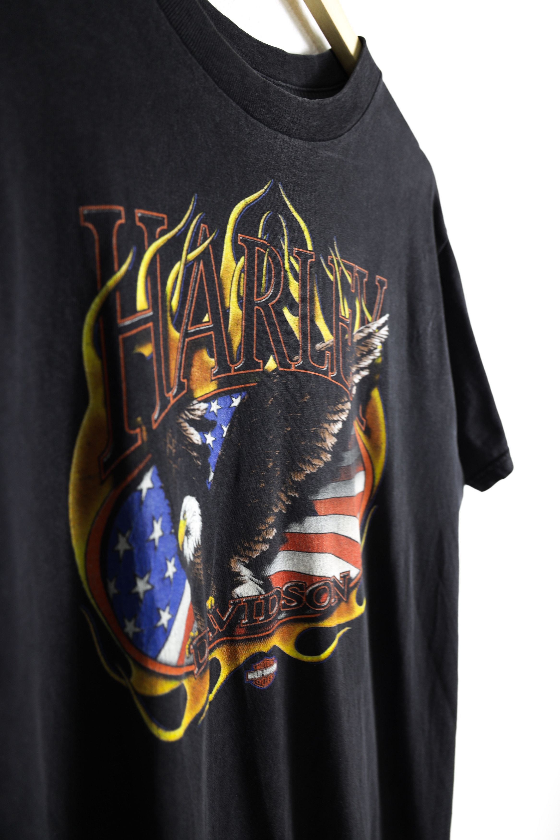 Harley Davidson × West Coast Choppers Vintage Harley Davidson Jim's St.Petersburg Graphic Tee Size US L / EU 52-54 / 3 - 4 Thumbnail