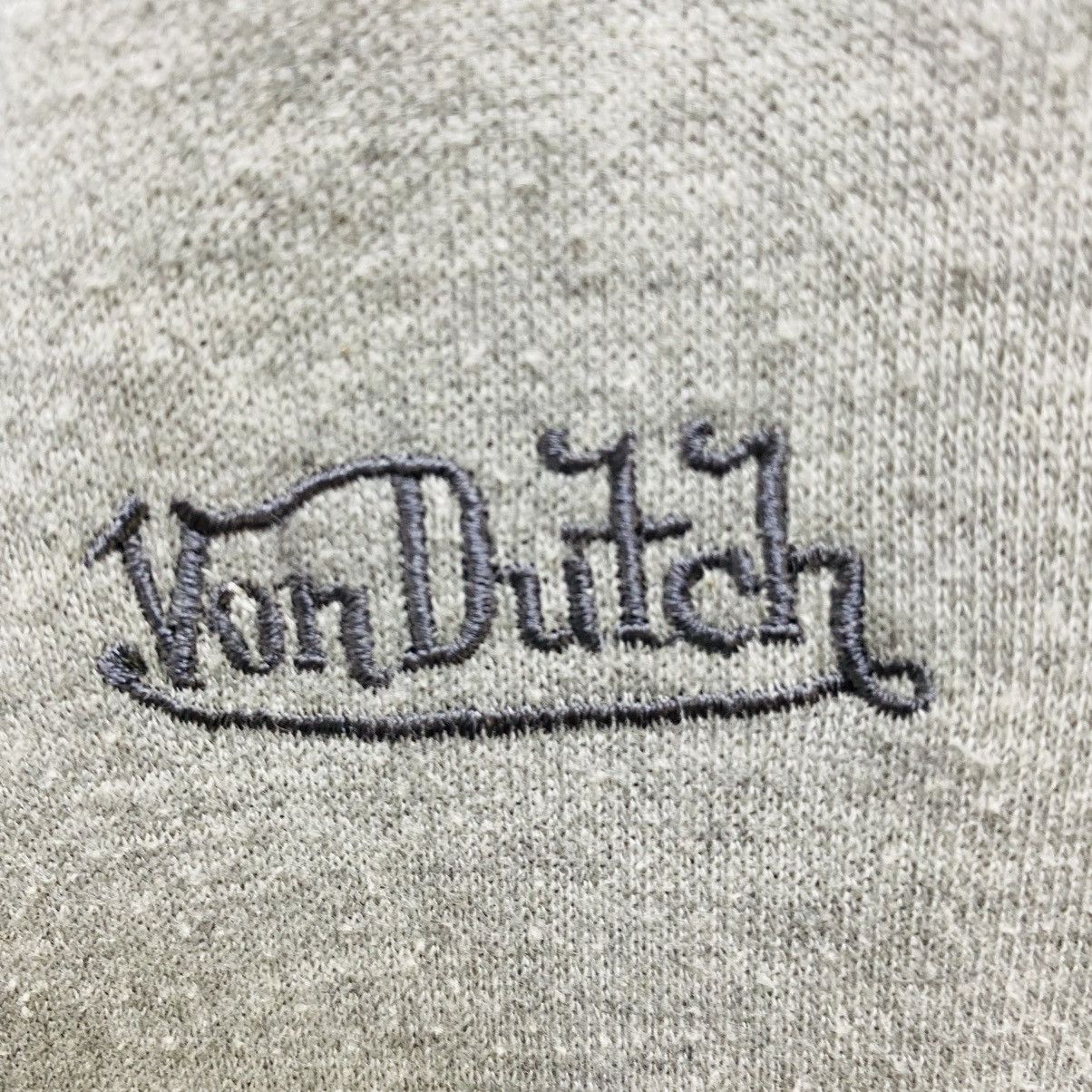 Von Dutch Vintage Von Dutch Zip Up Boxy Hoodie Grey Heather Size M Size US M / EU 48-50 / 2 - 6 Thumbnail