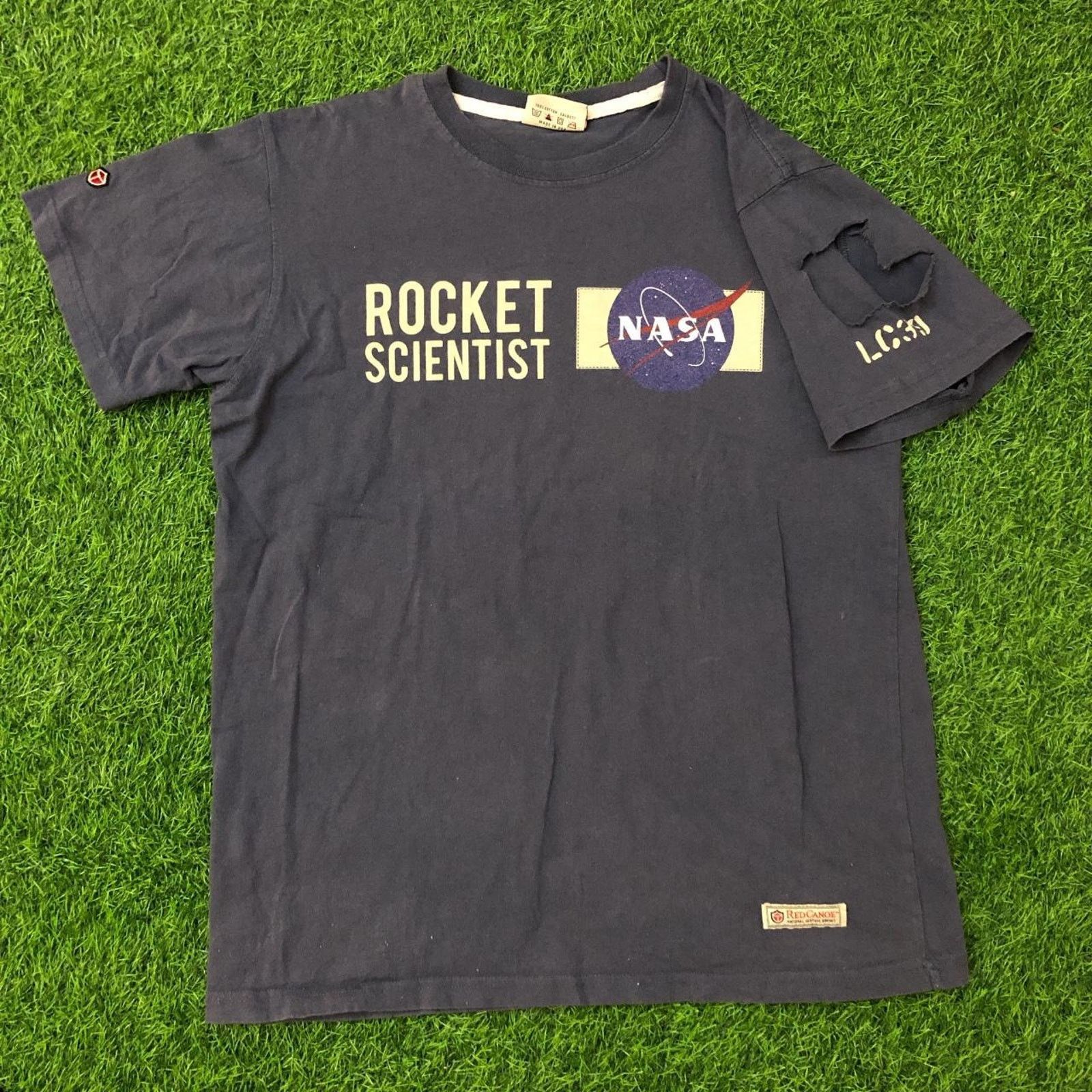 Other Vintage Distressed Blue NASA ‘Rocket Scientist’ Graphic Tee Size US L / EU 52-54 / 3 - 1 Thumbnail