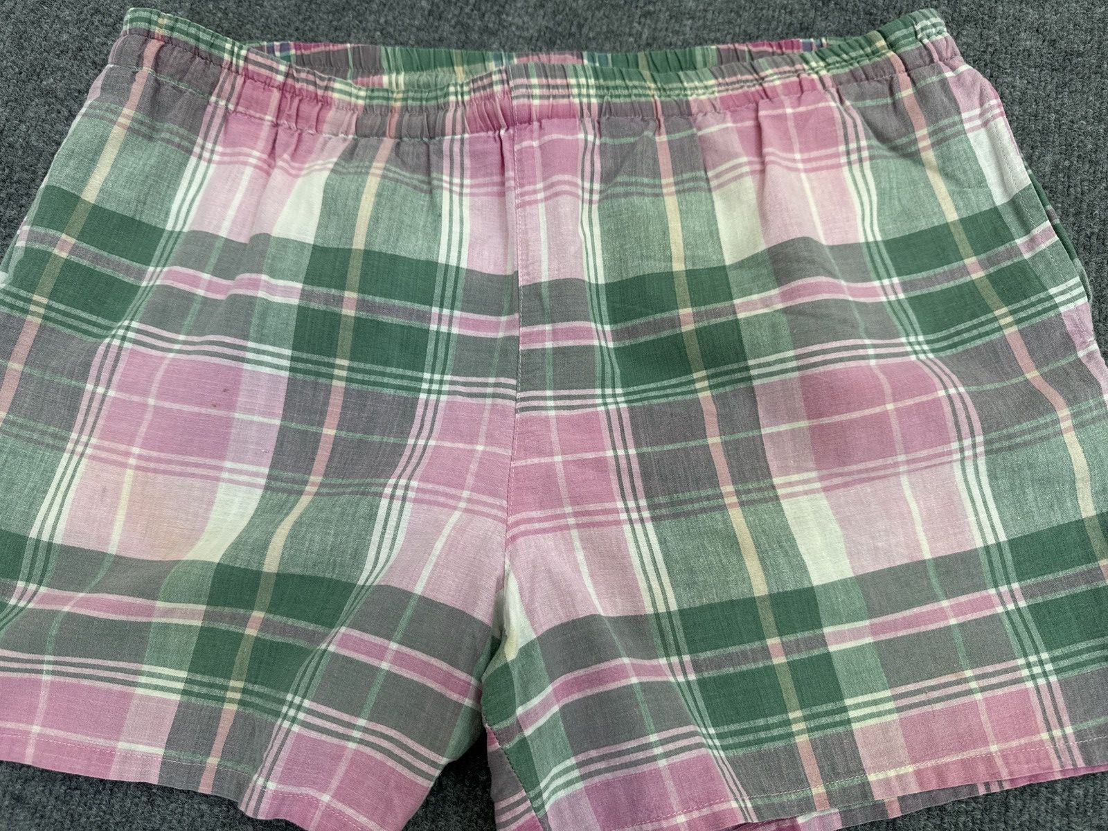 Polo Ralph Lauren Vintage Polo Ralph Lauren Plaid Swim Trunks L Cotton Size US 38 / EU 54 - 2 Thumbnail