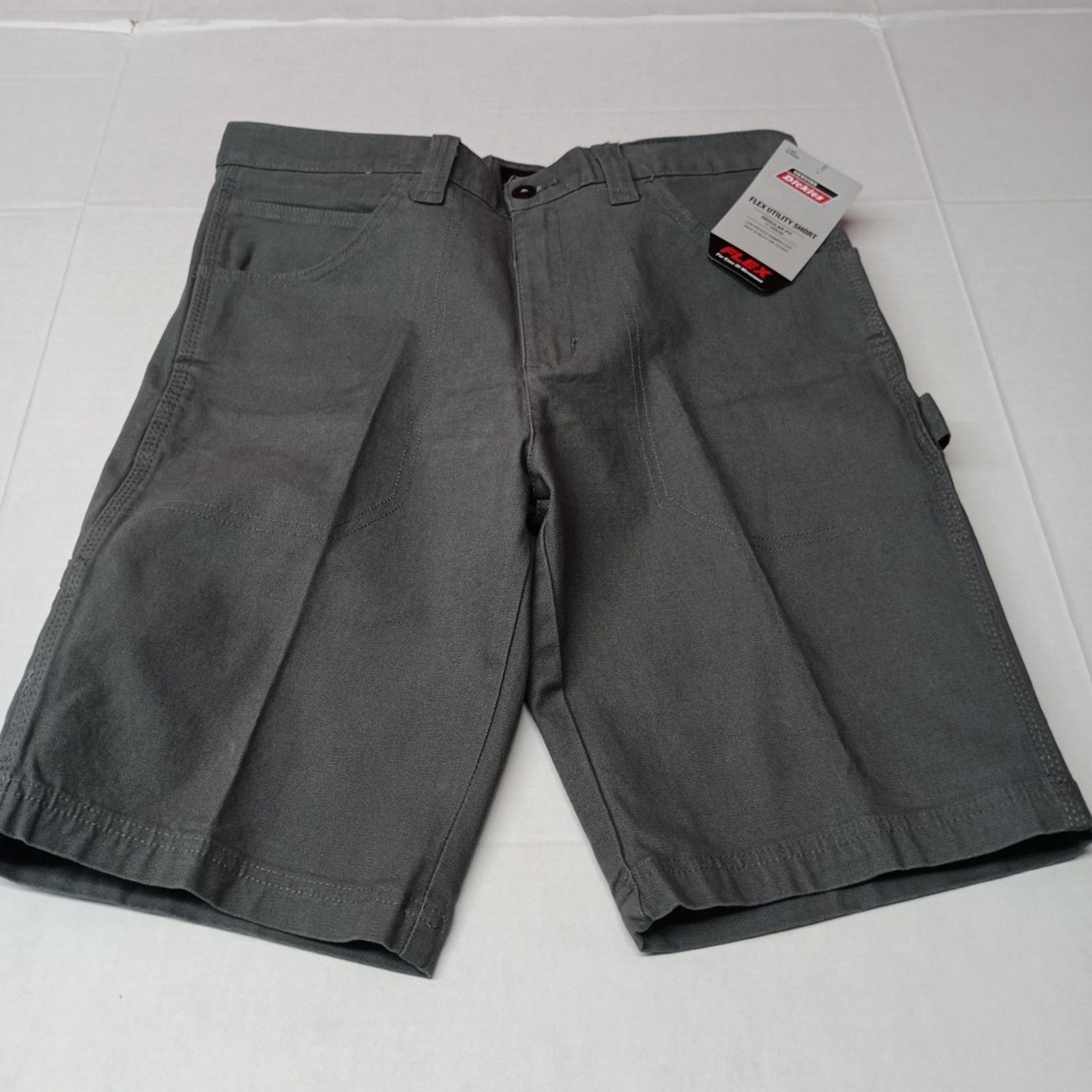 Dickies Dickies Men's Size 32 11” Ins Gray Work Shorts Flex Utility Size US 32 / EU 48 - 1 Thumbnail