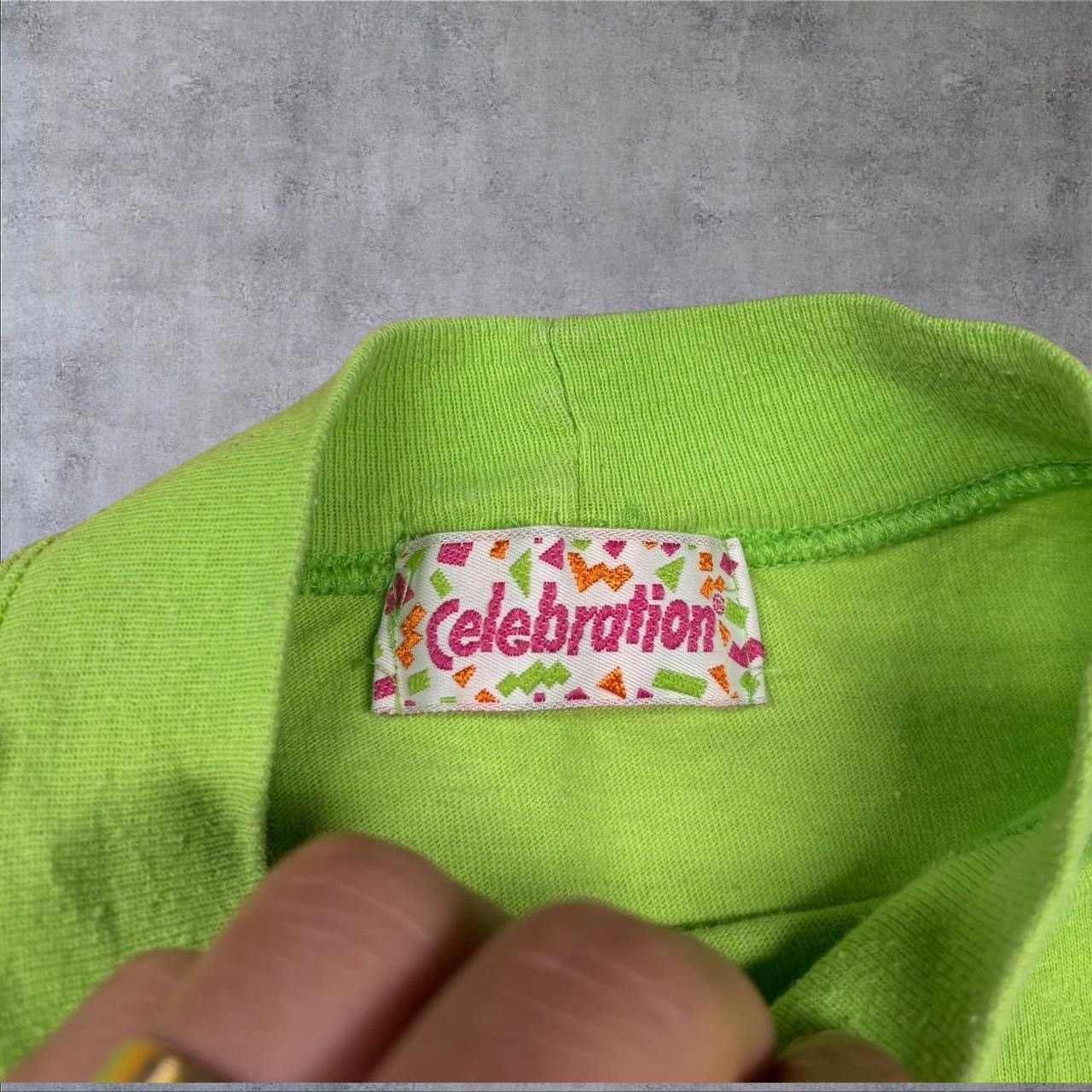 Other Vintage Neon Green Tshirt Size S / US 4 / IT 40 - 4 Thumbnail