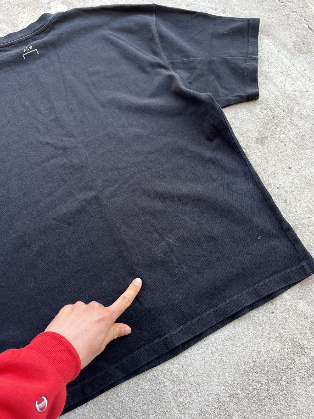 A-COLD-WALL* A-Cold-Wall Big Logo Overprint Boxy Baggy Oversized T-Shirt Size US S / EU 44-46 / 1 - 16 Thumbnail